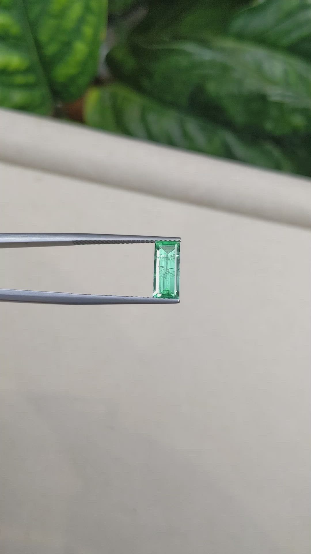 1.36 Ct. Emerald from Russia Size Video