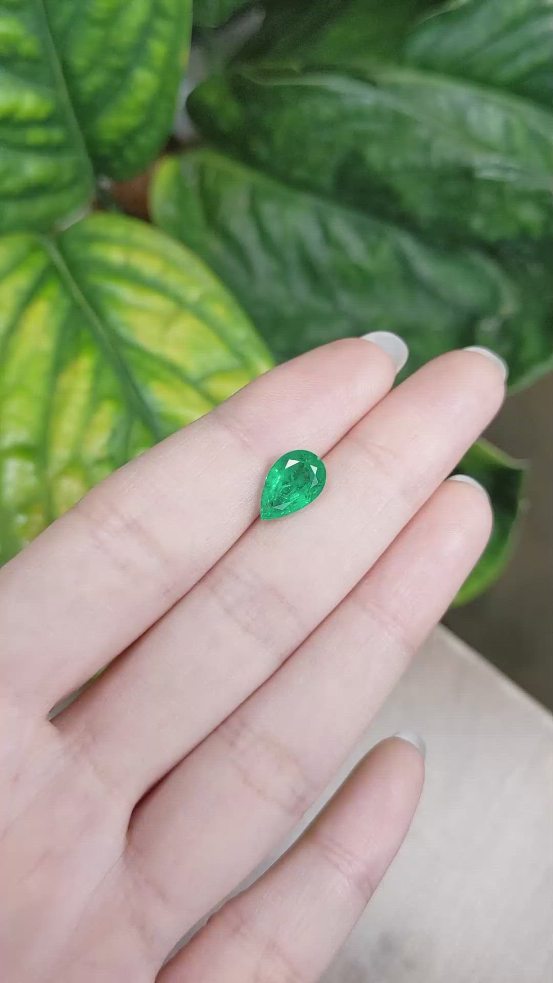 2.24 Ct. Emerald from Russia Size Video