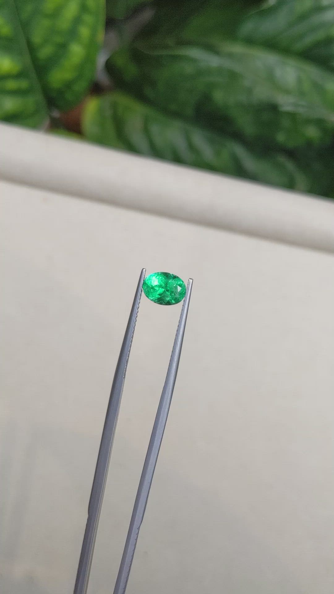 1.35 Ct. Emerald from Russia Size Video