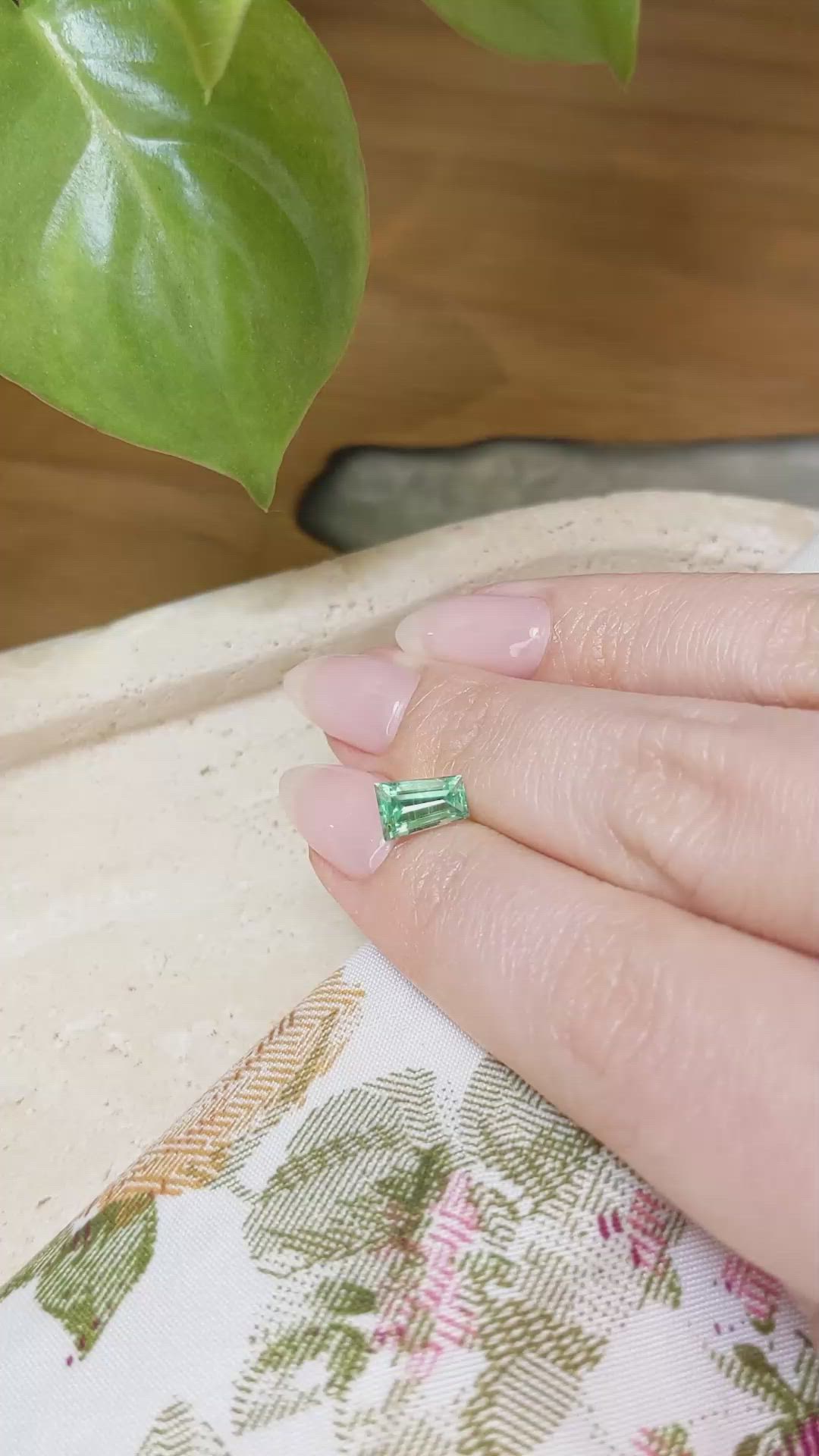 1.27 Ct. Emerald from Russia Size Video