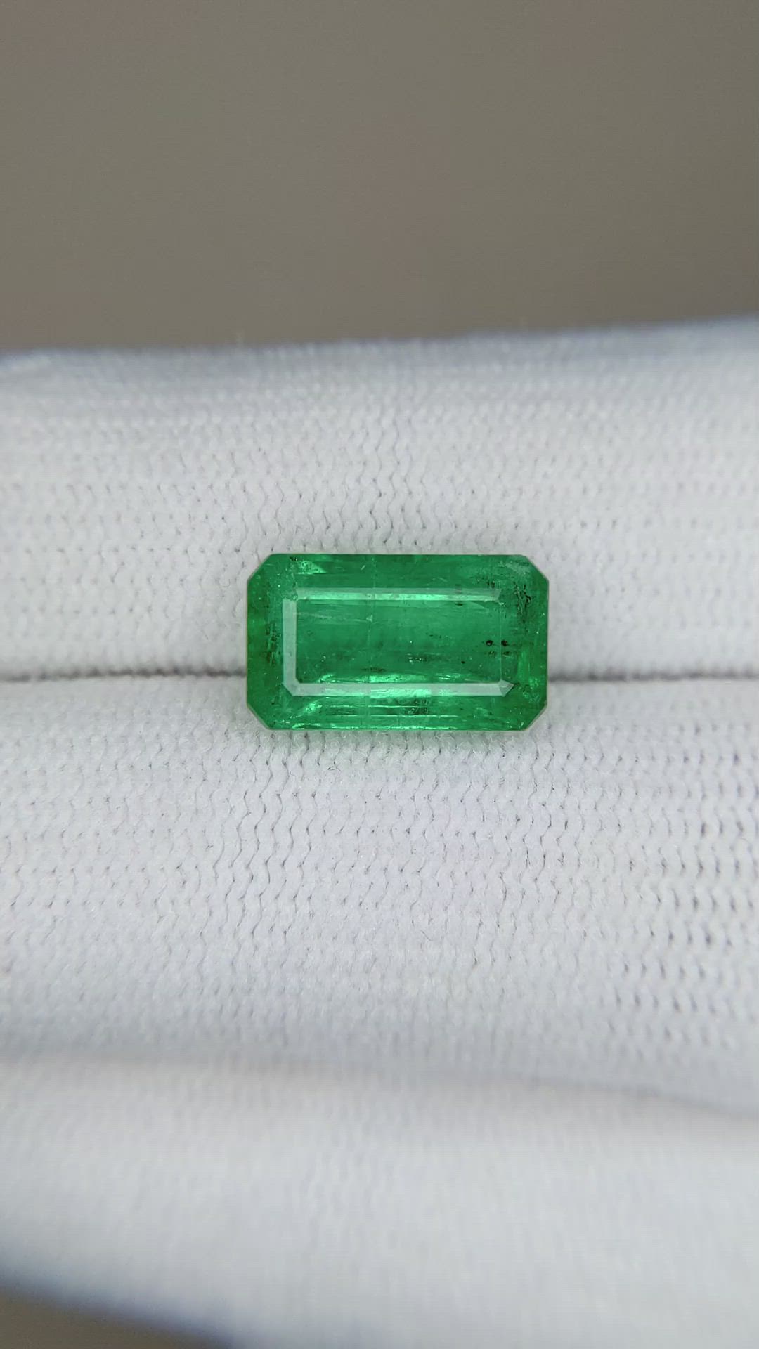 2.97 Ct. Emerald from Zambia Size Video