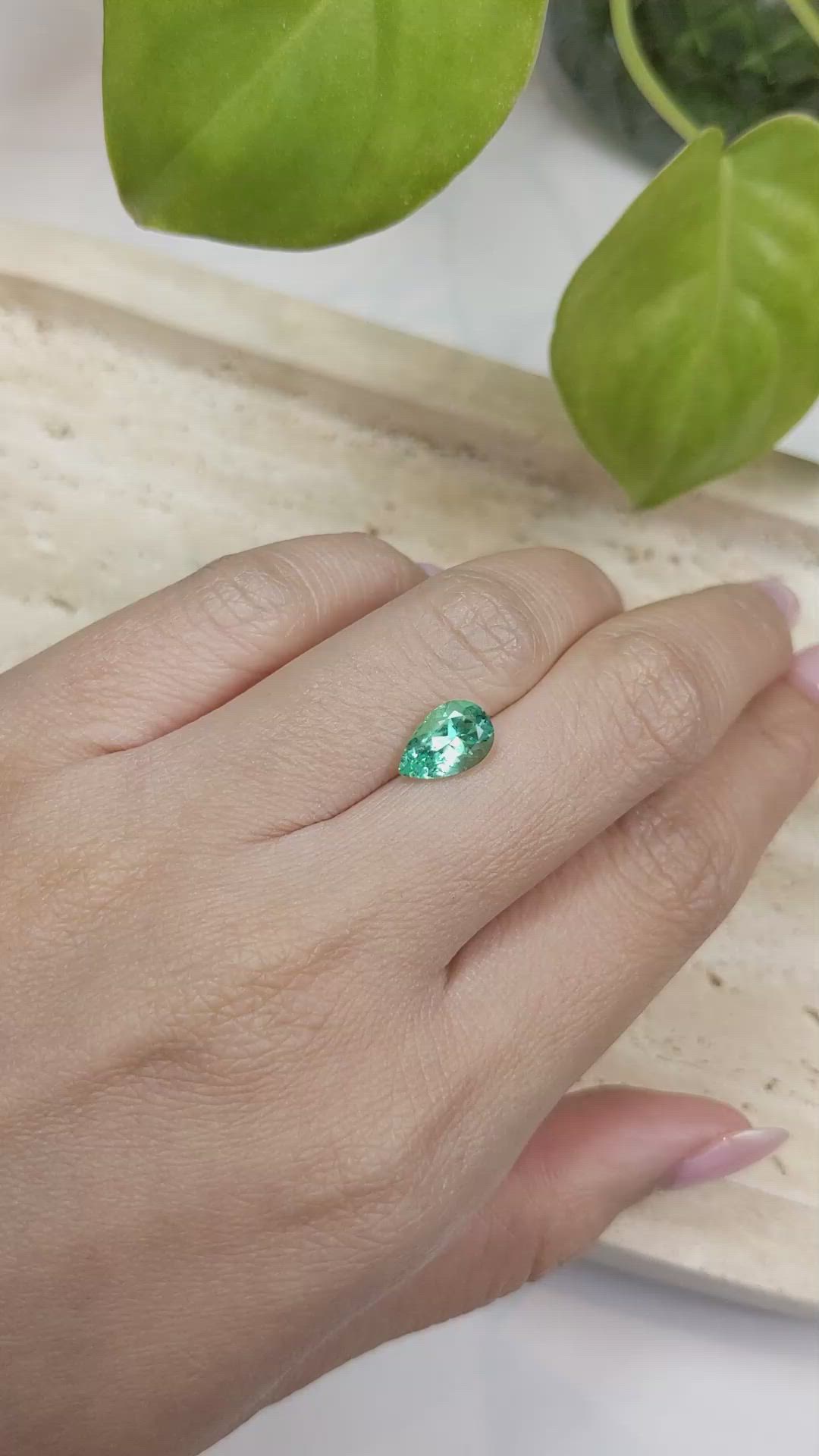 1.65 Ct. Emerald from Russia Size Video