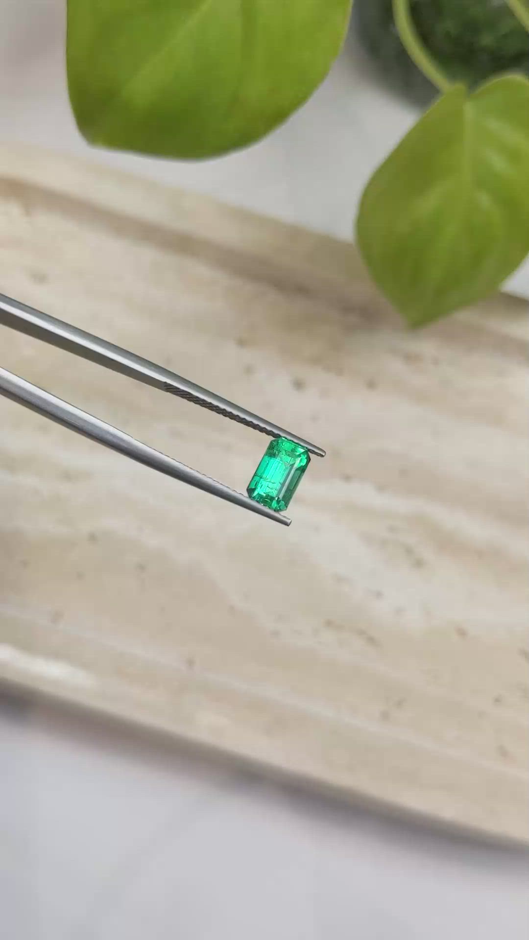 1.47 Ct. Emerald from Russia Size Video