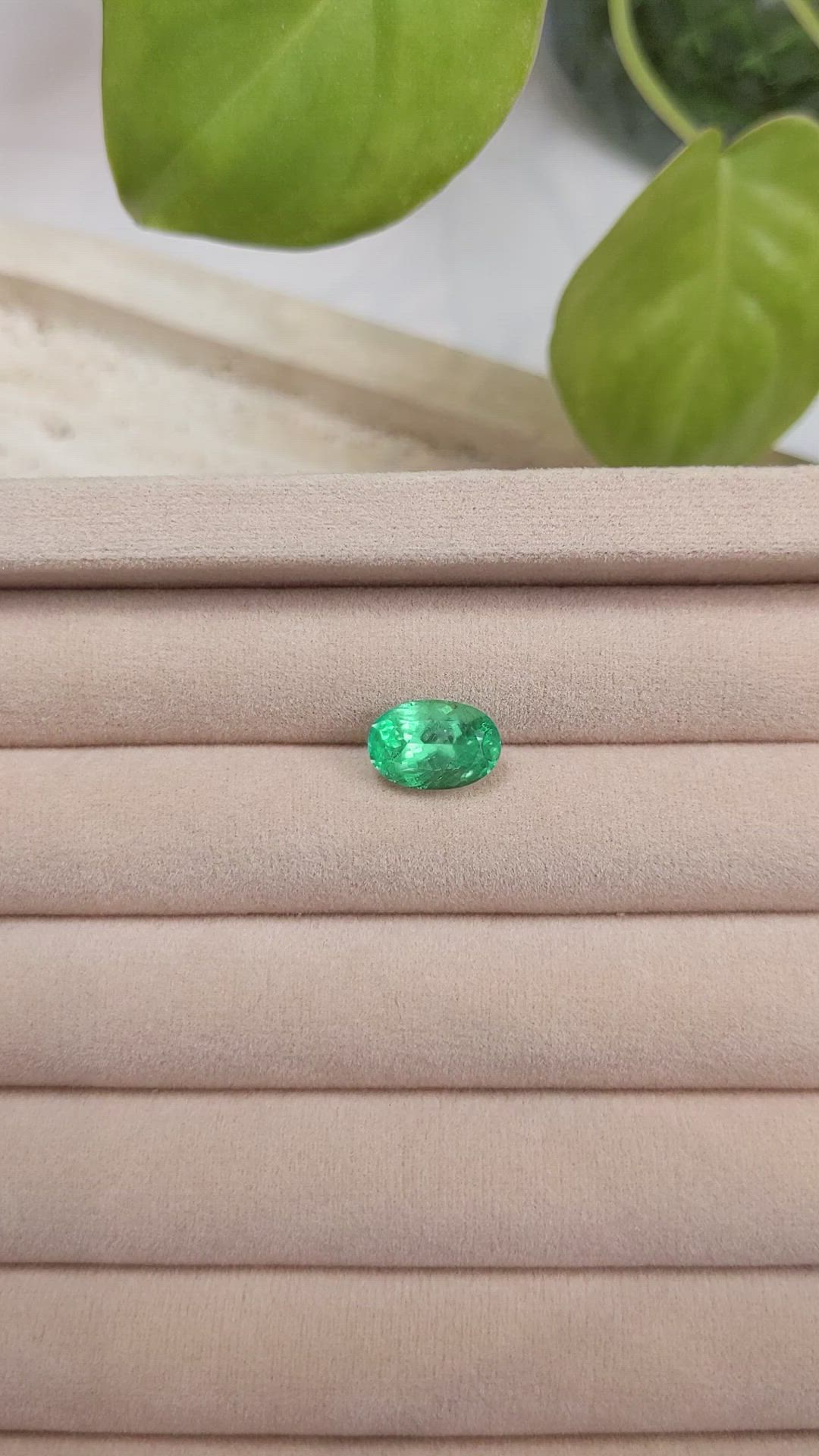 3.06 Ct. Emerald from Russia Size Video