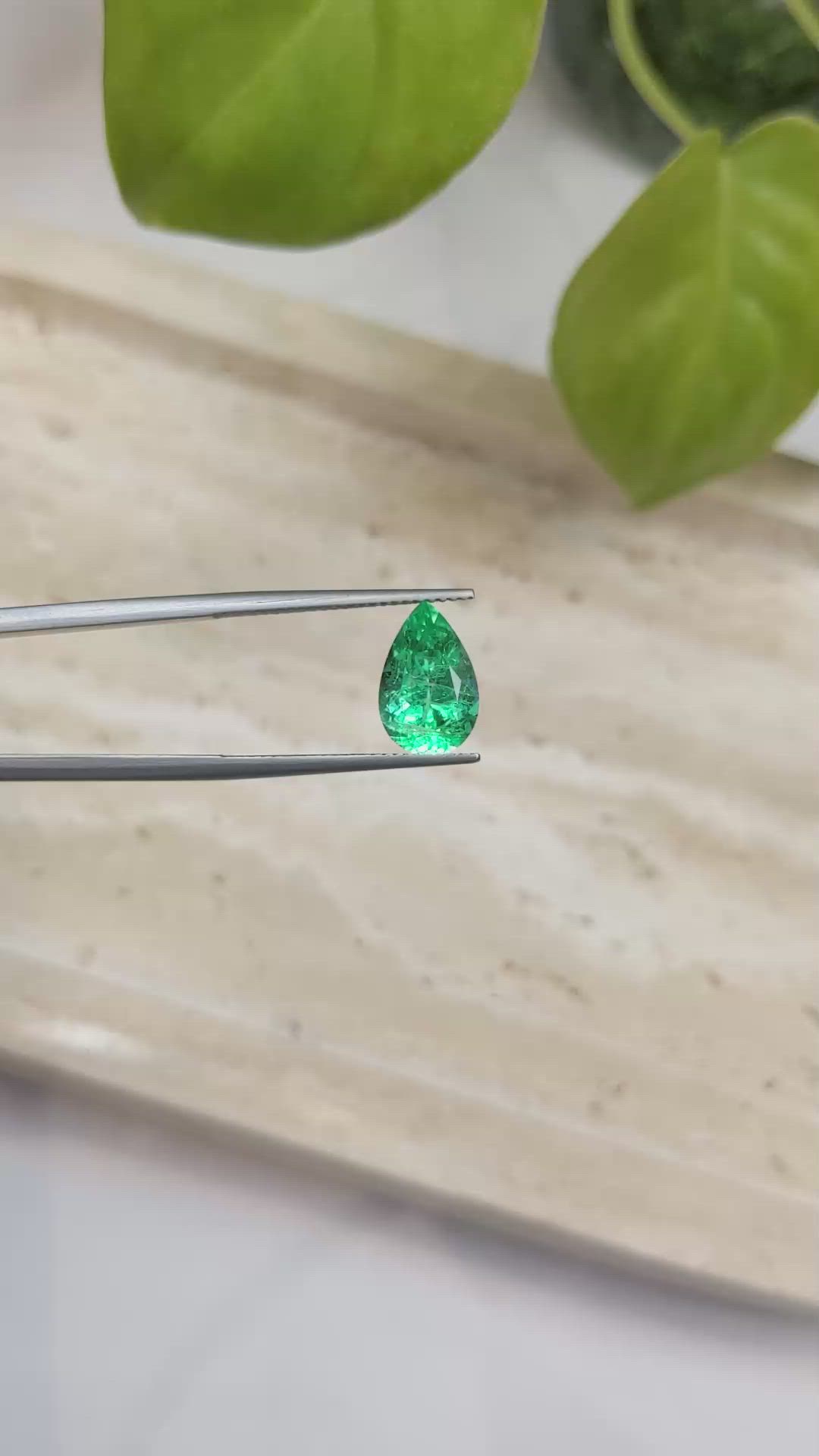 2.91 Ct. Emerald from Russia Size Video