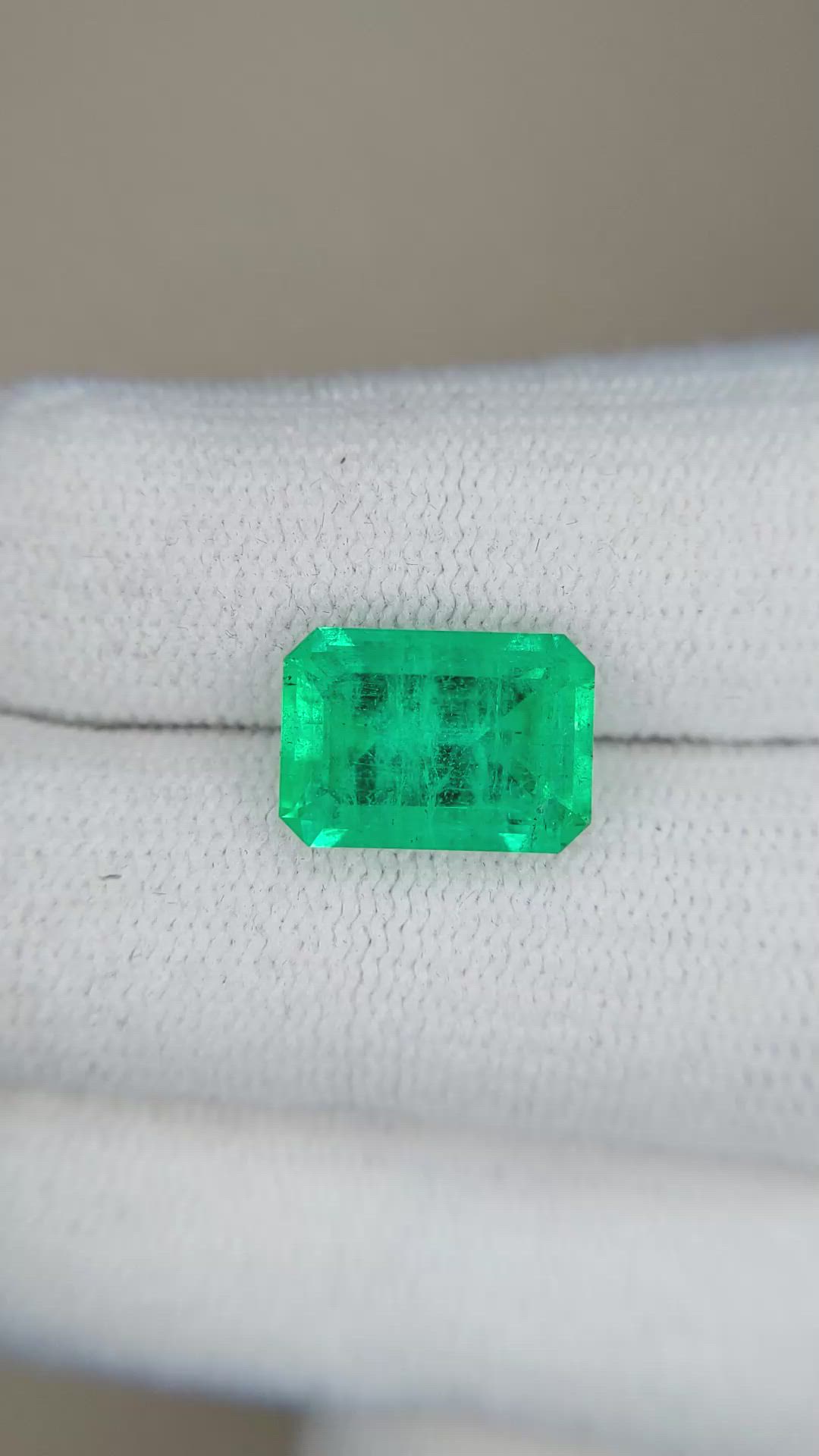 3.31 Ct. Emerald from Russia Size Video