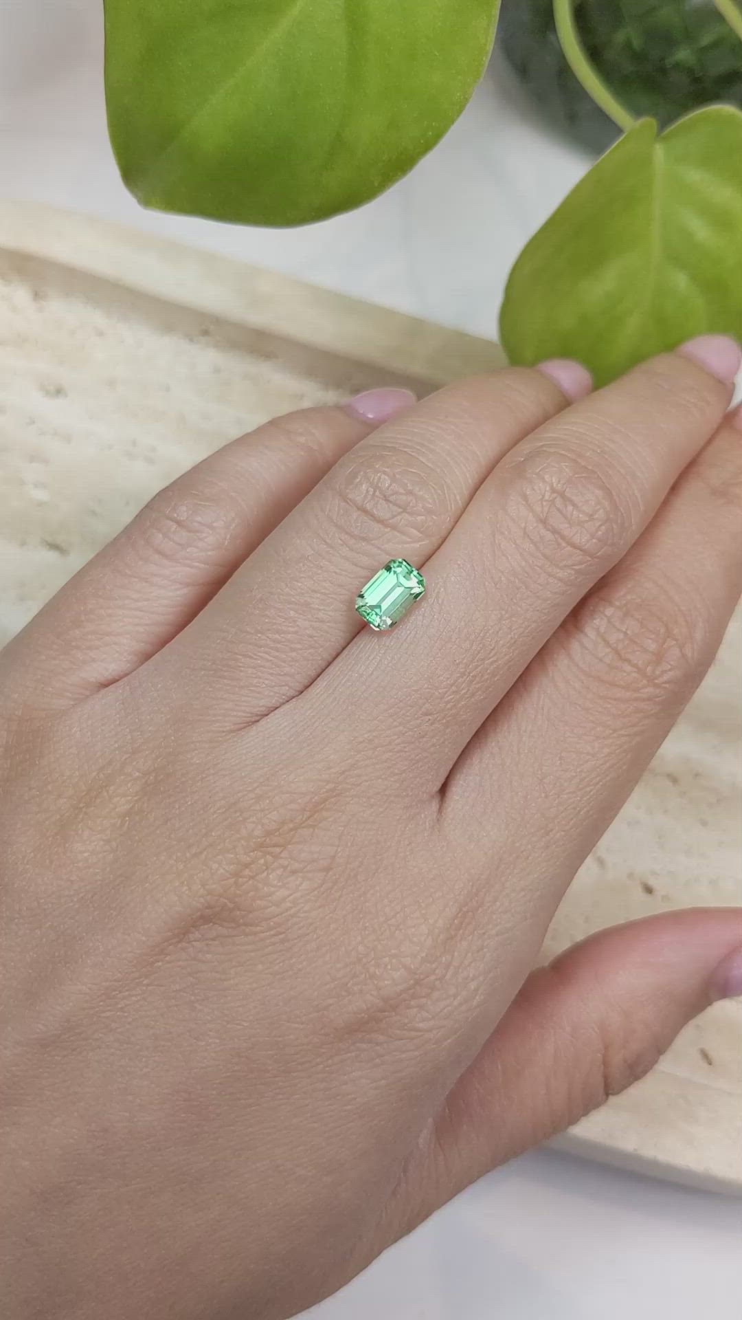 1.15 Ct. Emerald from Russia Size Video