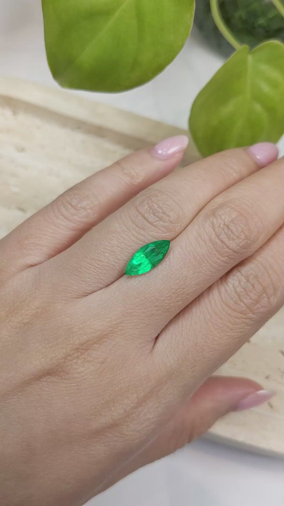 1.83 Ct. Emerald from Russia Size Video