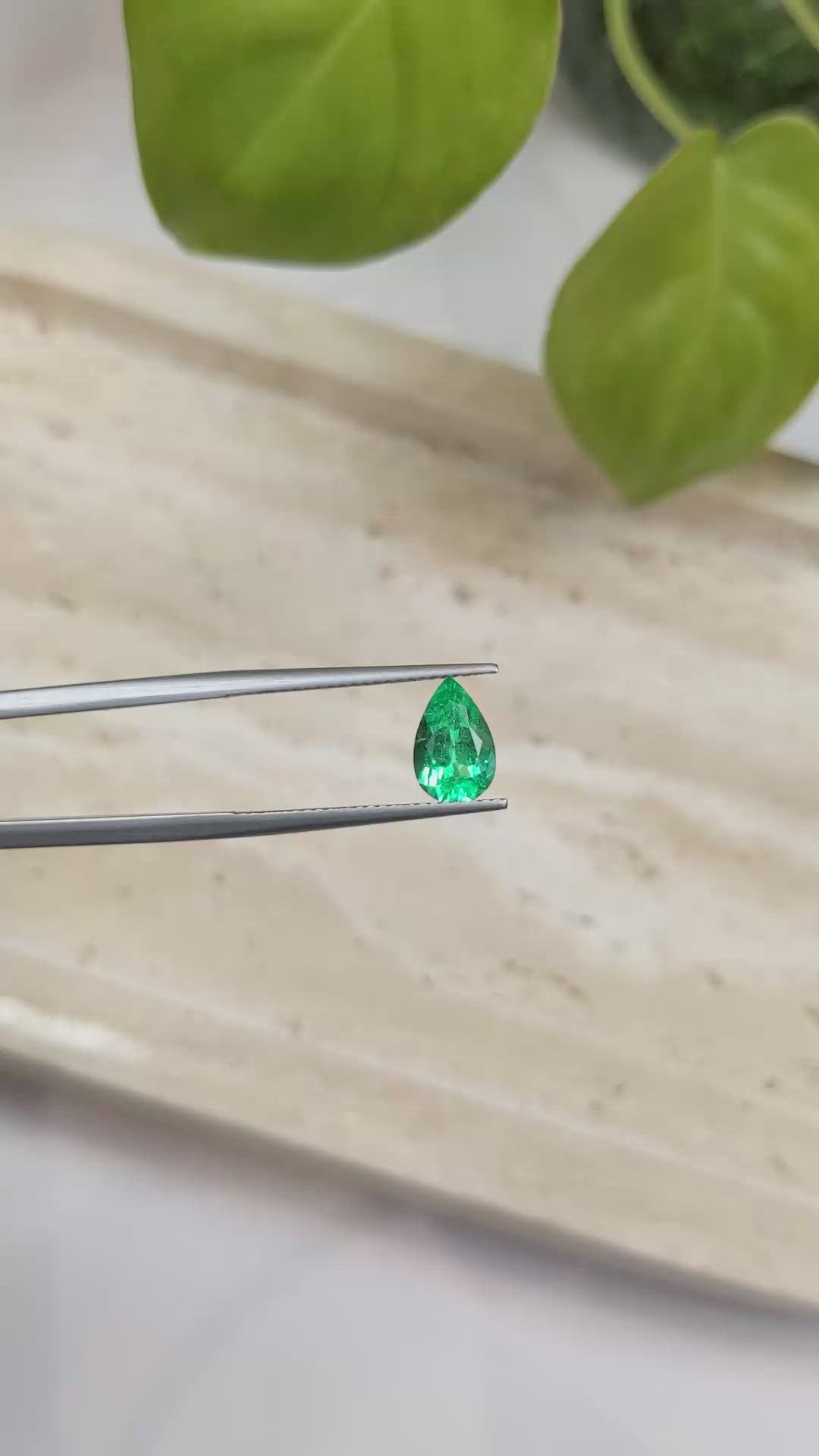 1.33 Ct. Emerald from Russia Size Video