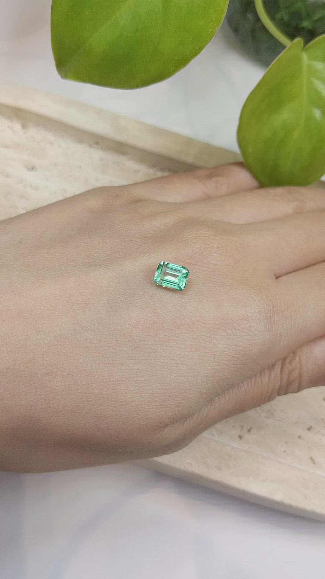 1.70 Ct. Emerald from Russia Size Video