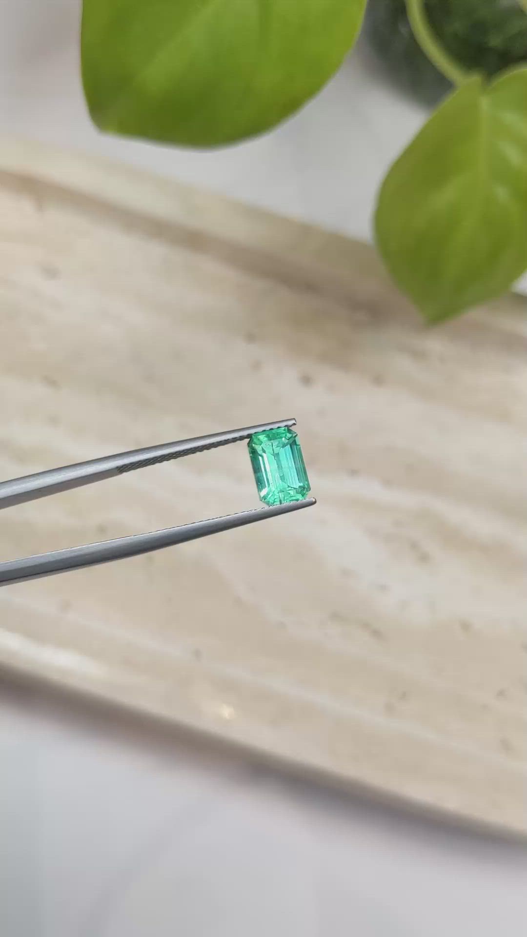 1.72 Ct. Emerald from Russia Size Video