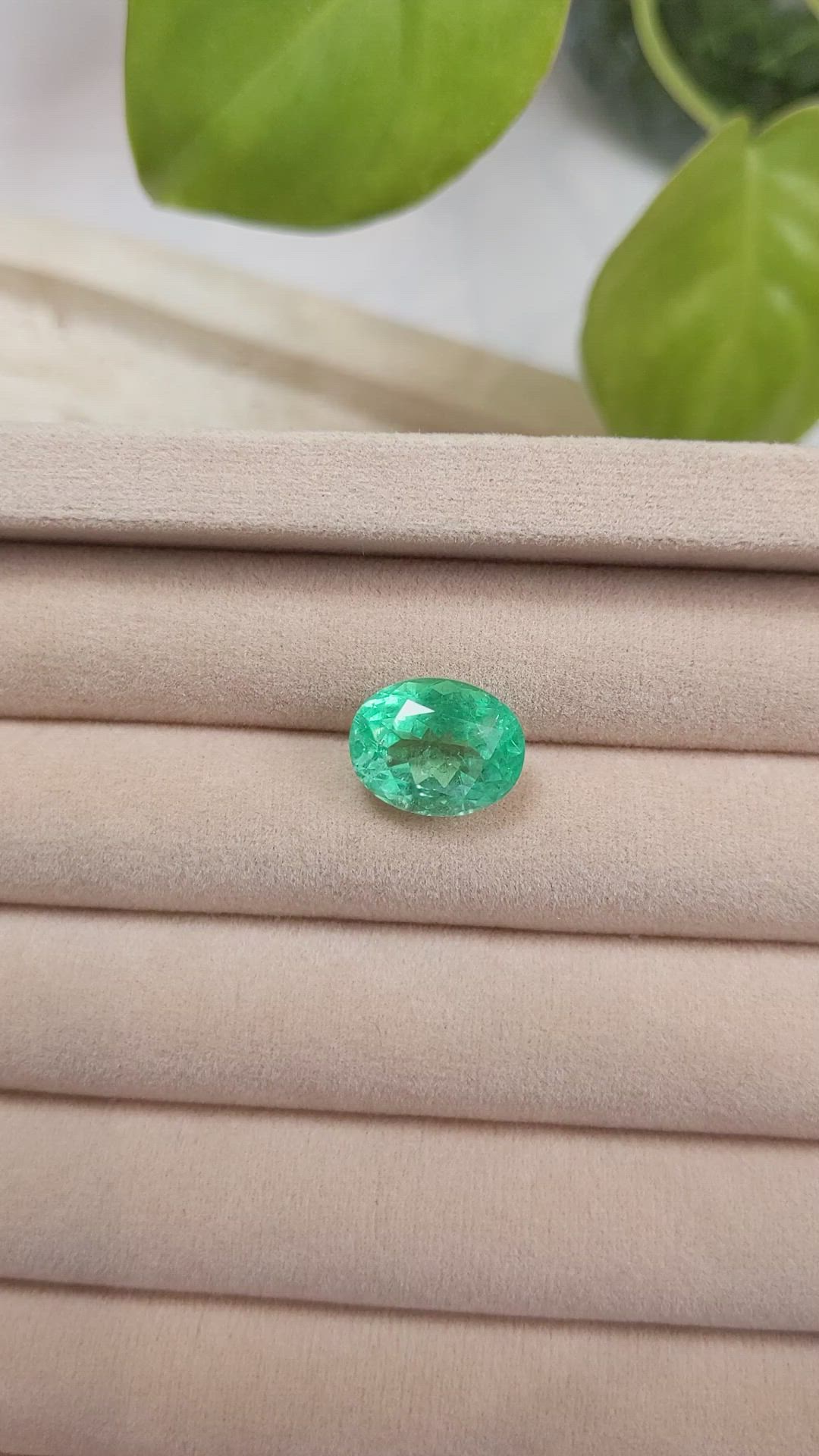 6.20 Ct. Emerald from Russia Size Video