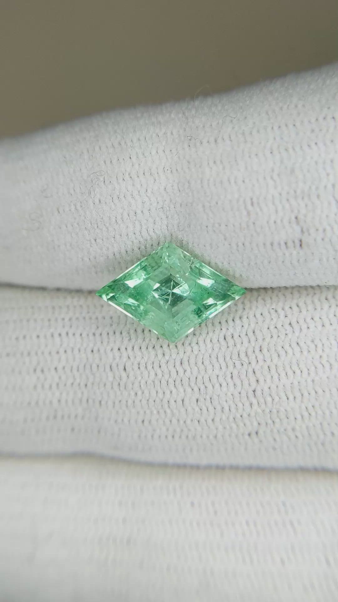2.47 Ct. Emerald from Russia Size Video