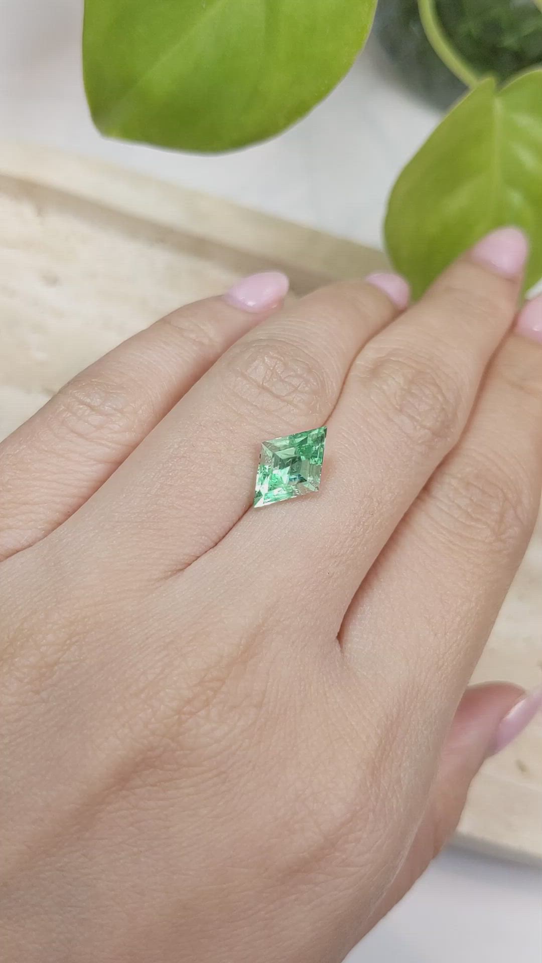 2.47 Ct. Emerald from Russia Size Video