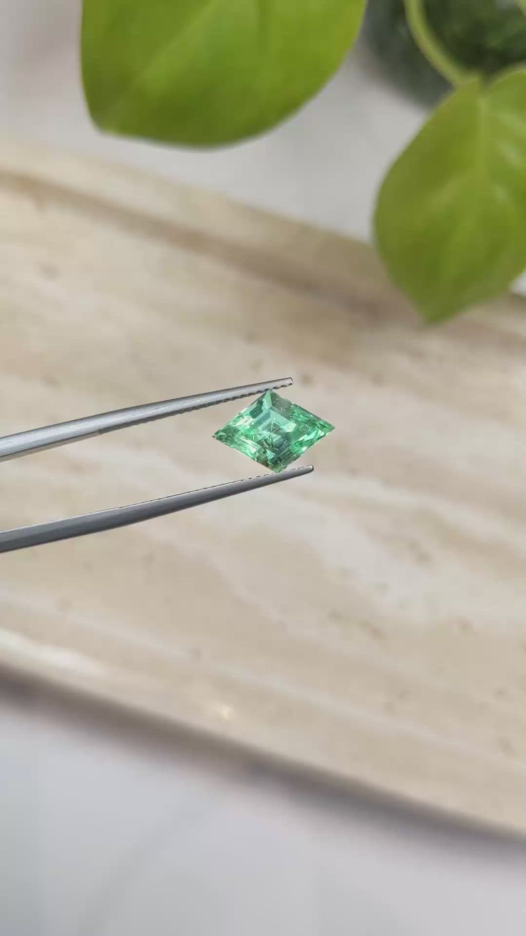 2.47 Ct. Emerald from Russia Size Video