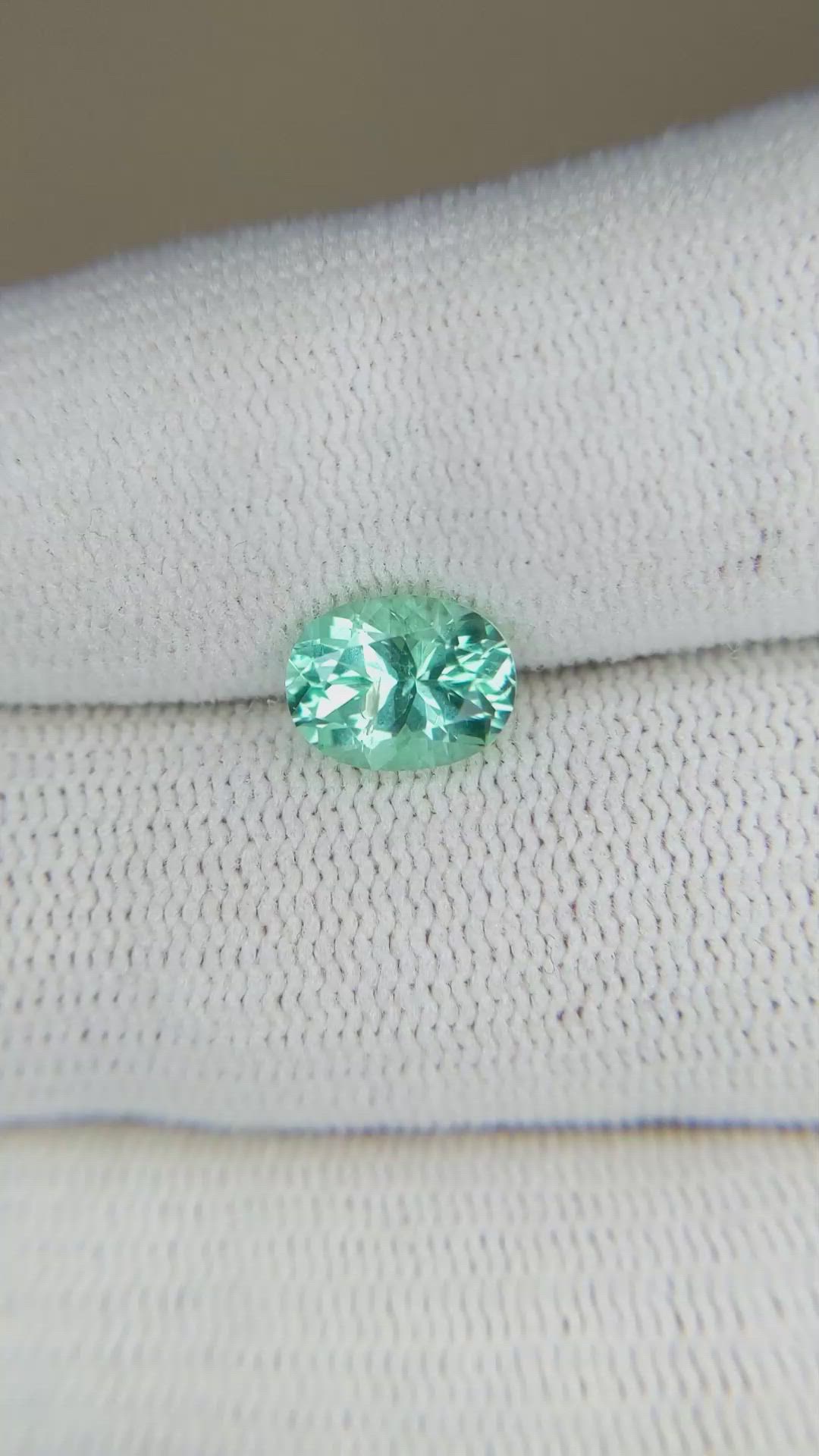 1.36 Ct. Emerald from Russia Size Video