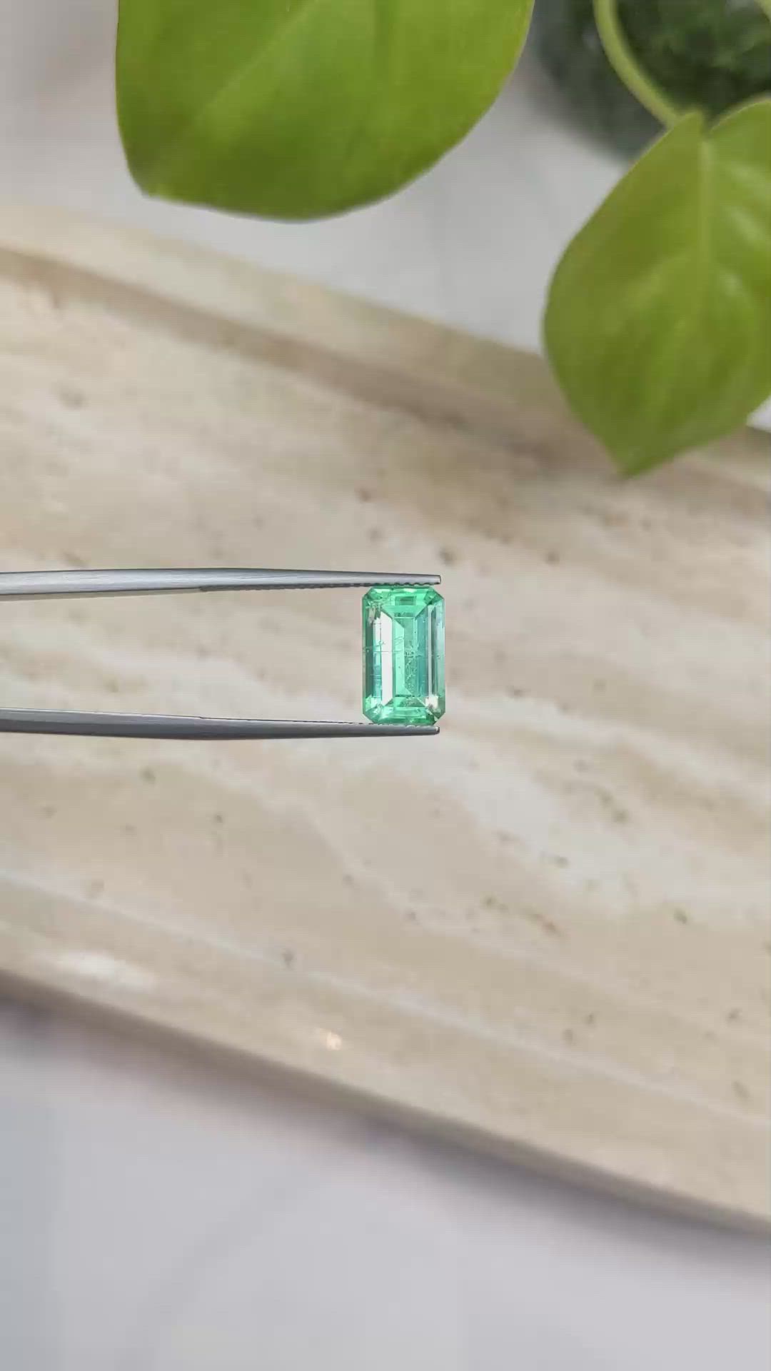 3.70 Ct. Emerald from Russia Size Video
