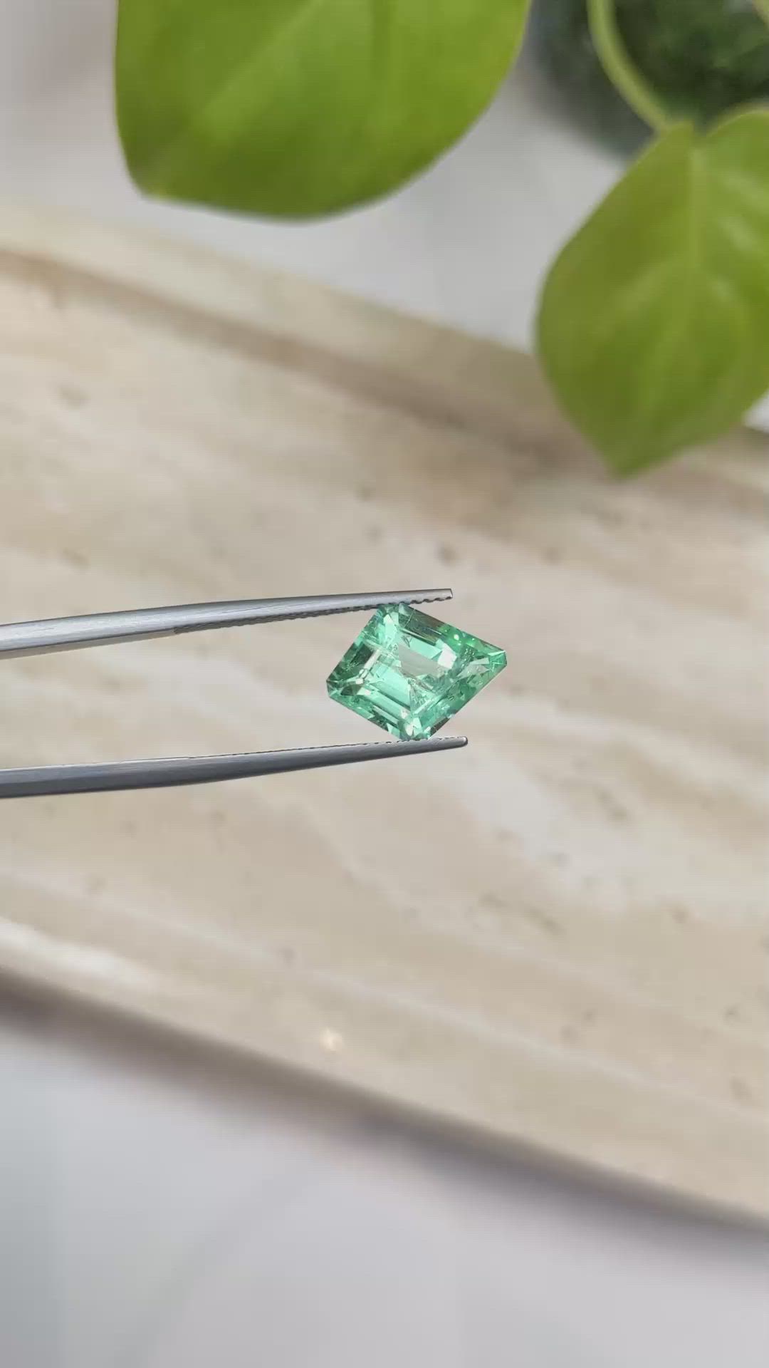 3.45 Ct. Emerald from Russia Size Video