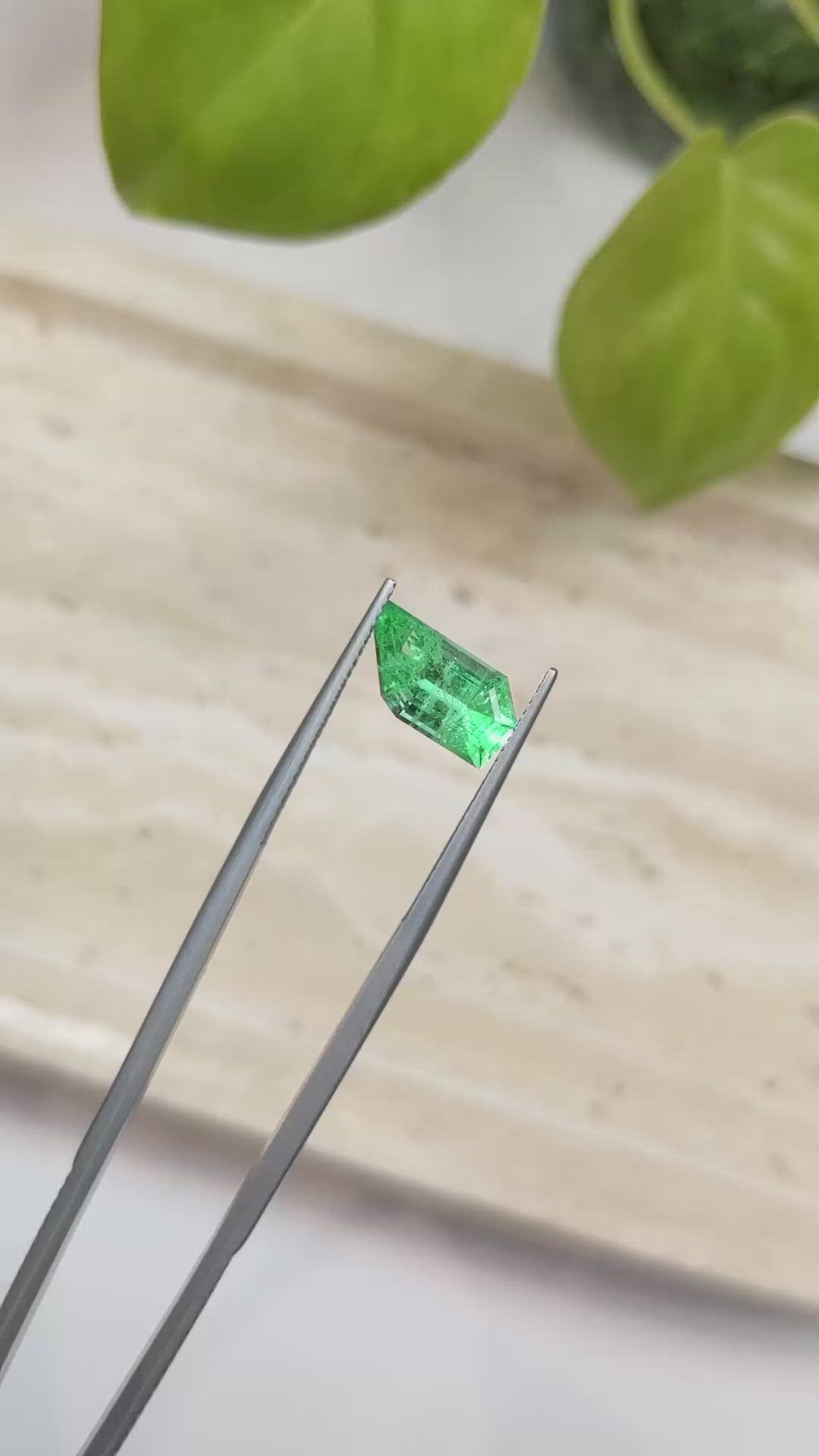 2.59 Ct. Emerald from Russia Size Video