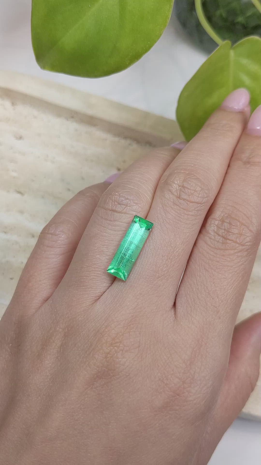 4.22 Ct. Emerald from Russia Size Video