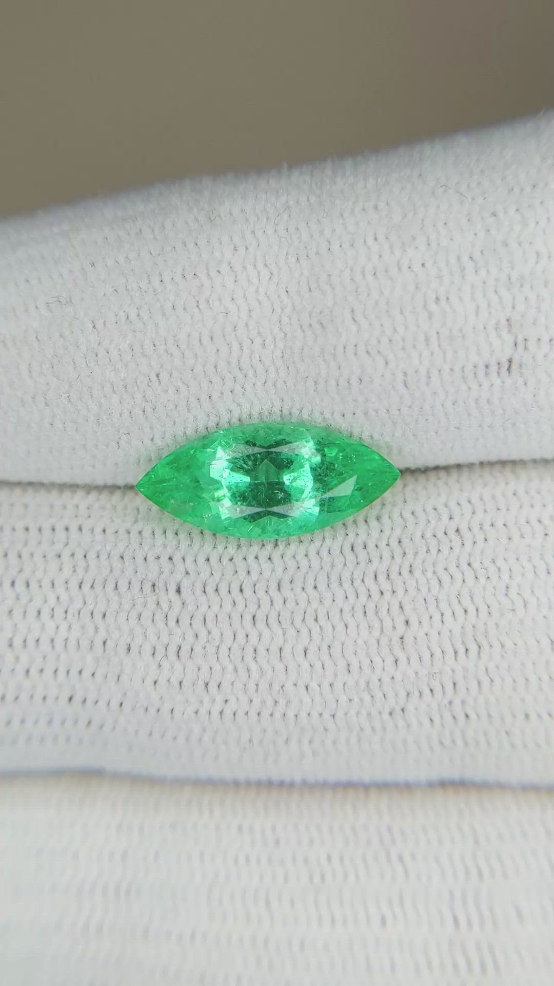 1.90 Ct. Emerald from Russia Size Video
