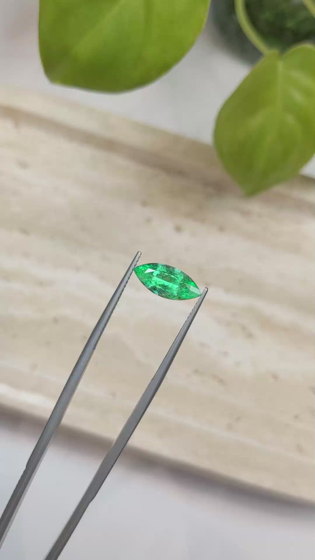 1.90 Ct. Emerald from Russia Size Video