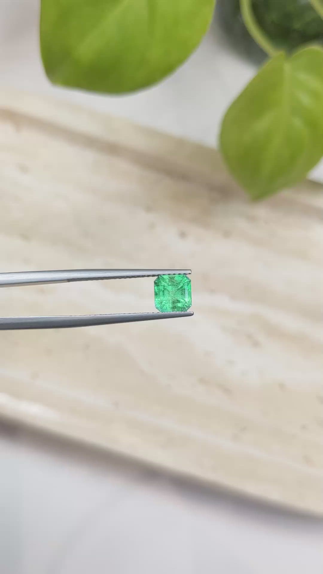 1.39 Ct. Emerald from Russia Size Video