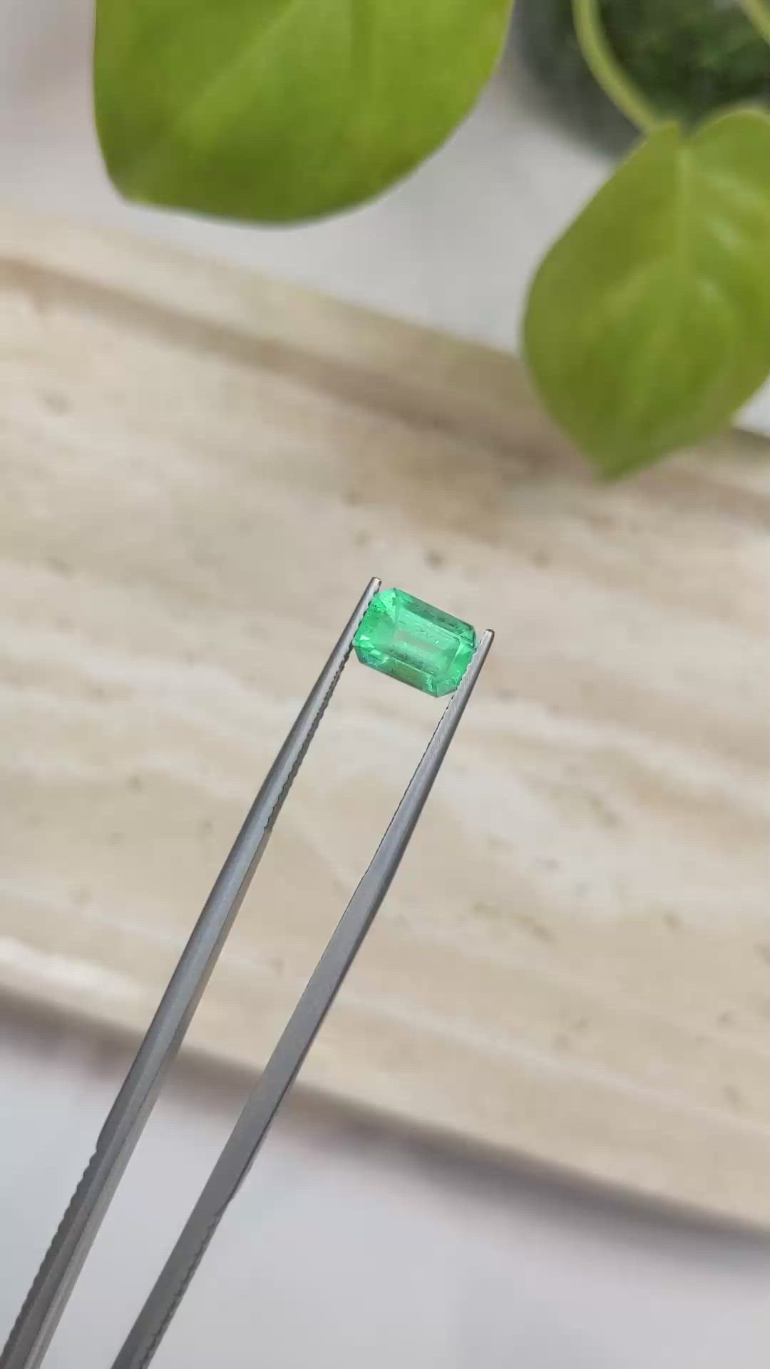 1.89 Ct. Emerald from Russia Size Video