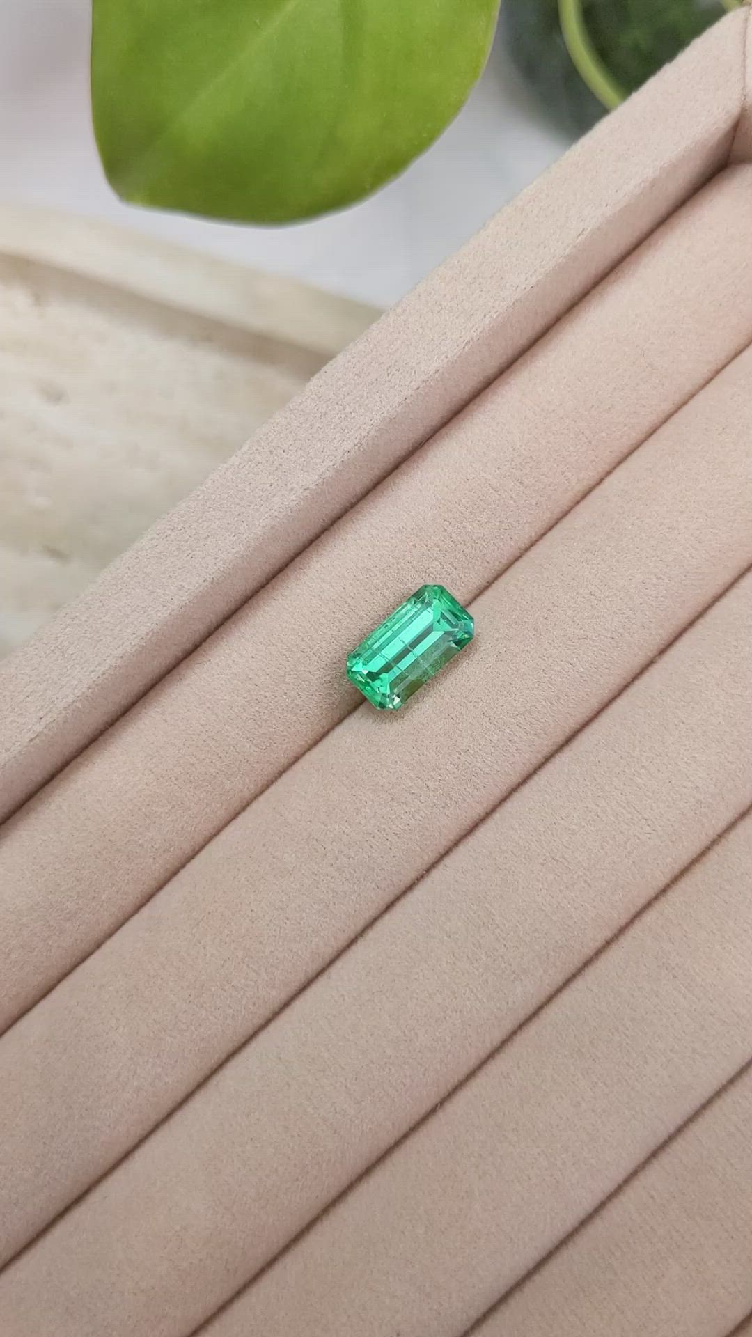 3.19 Ct. Emerald from Russia Size Video