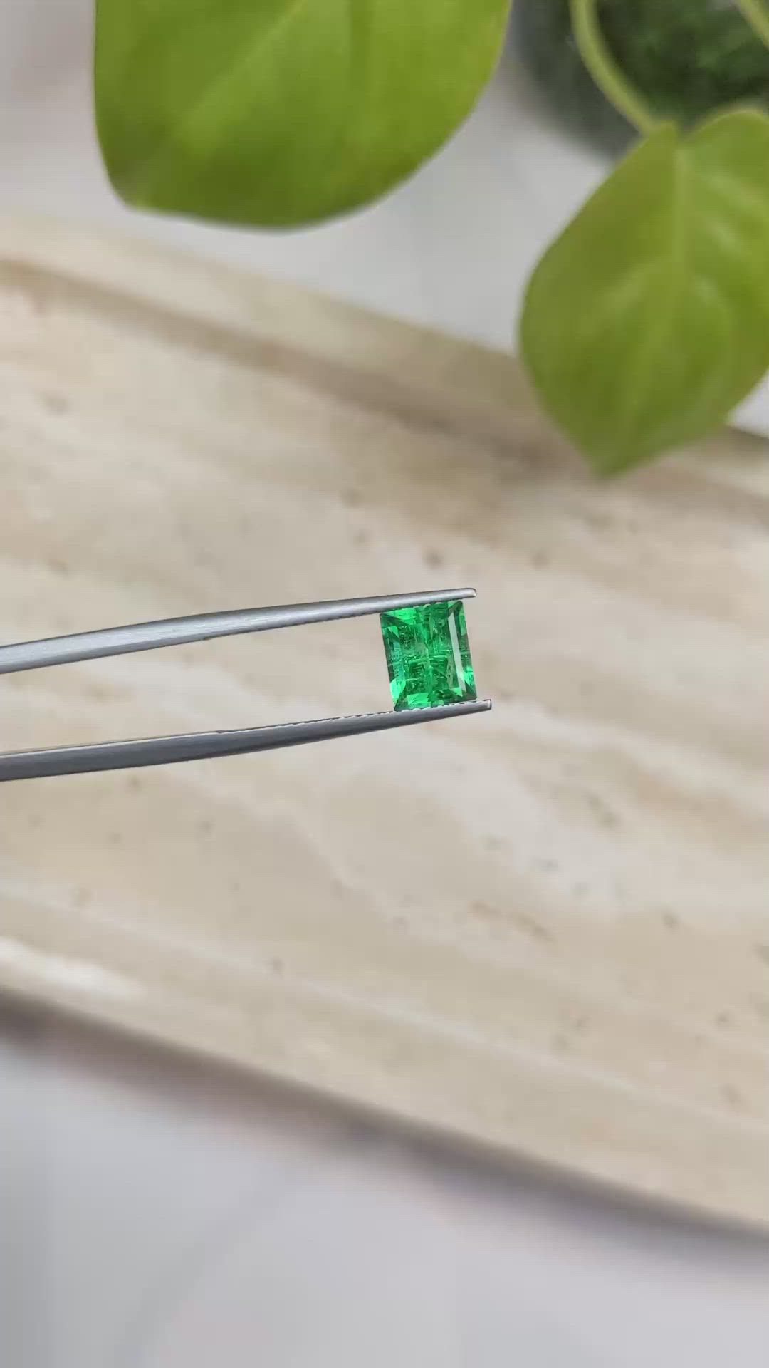1.68 Ct. Emerald from Russia Size Video