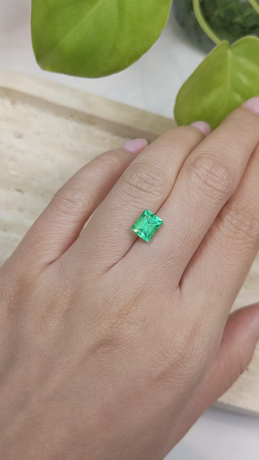1.68 Ct. Emerald from Russia Size Video