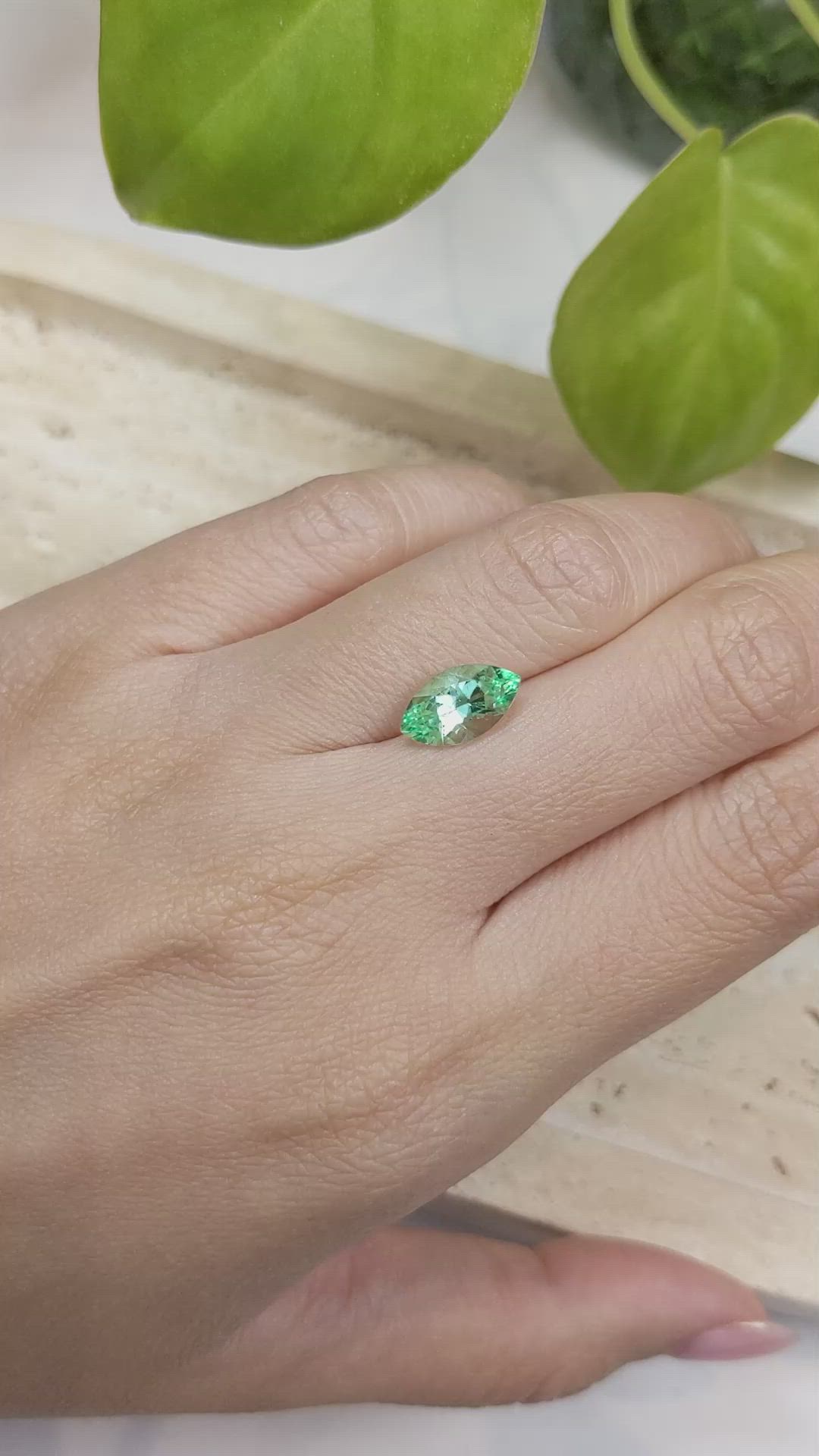 1.91 Ct. Emerald from Russia Size Video