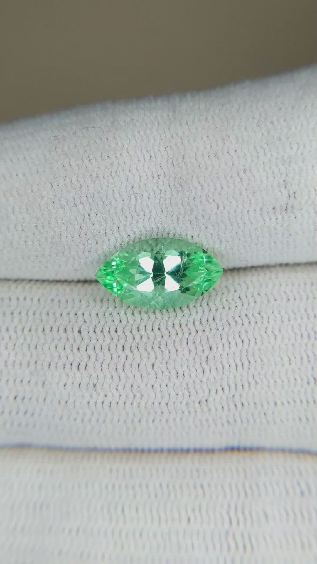 1.91 Ct. Emerald from Russia Size Video