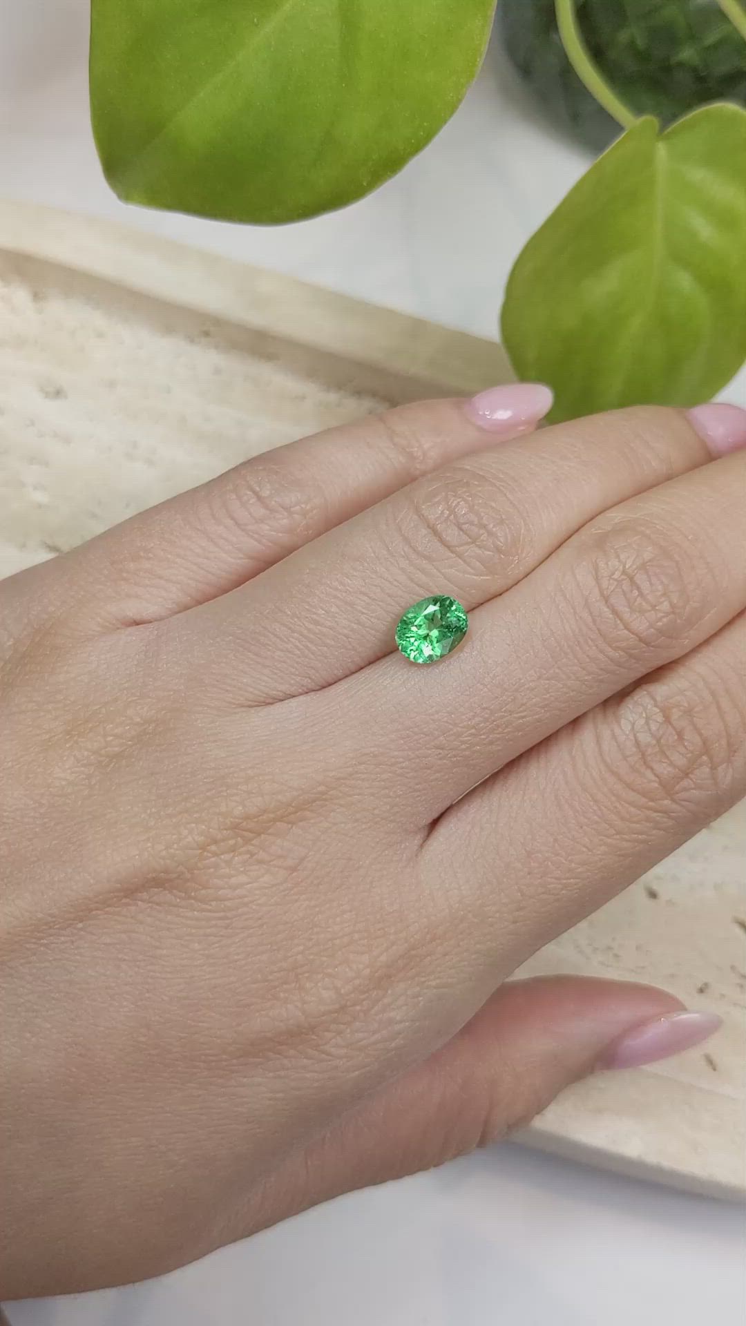 1.13 Ct. Emerald from Russia Size Video