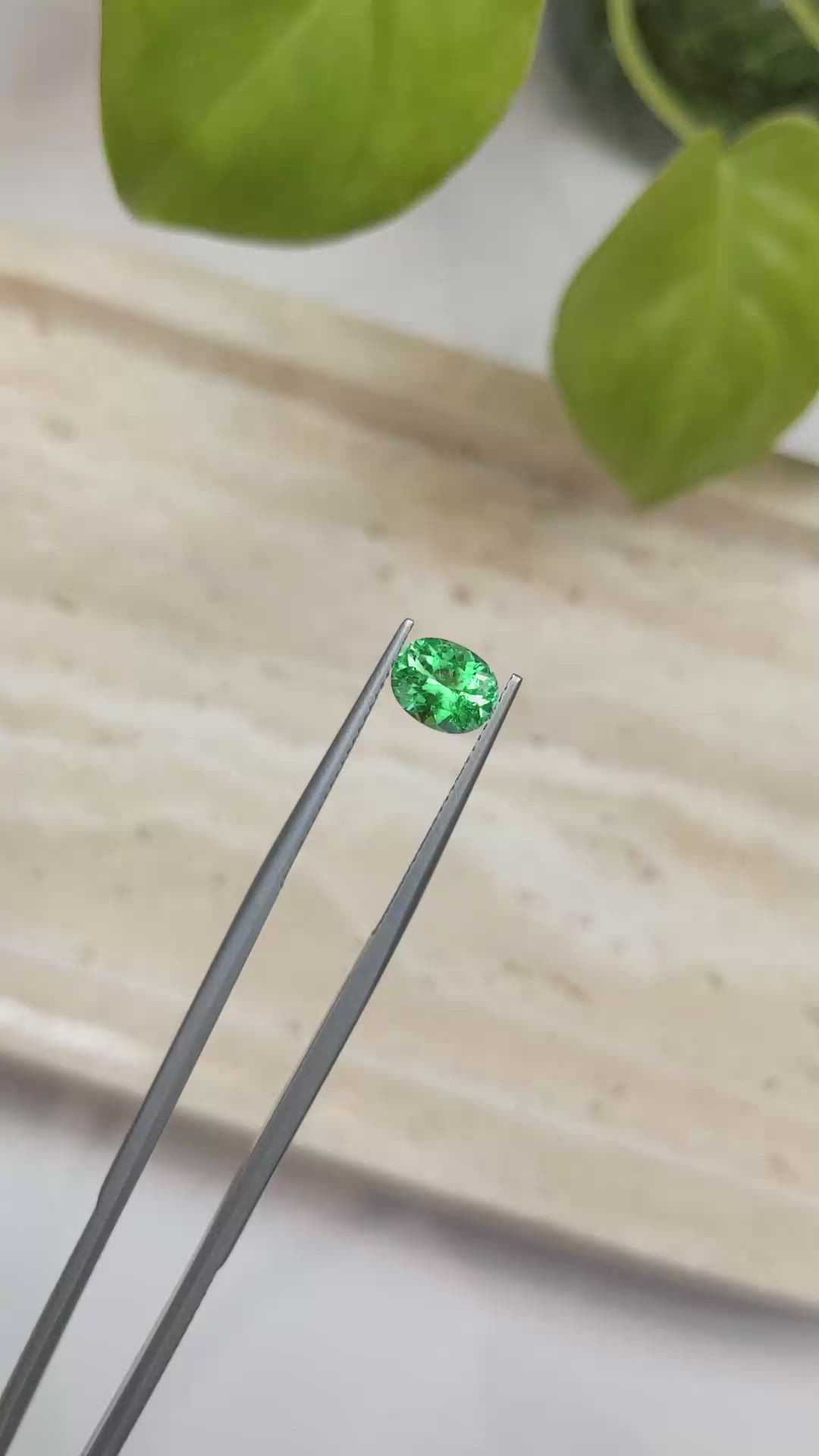 1.13 Ct. Emerald from Russia Size Video