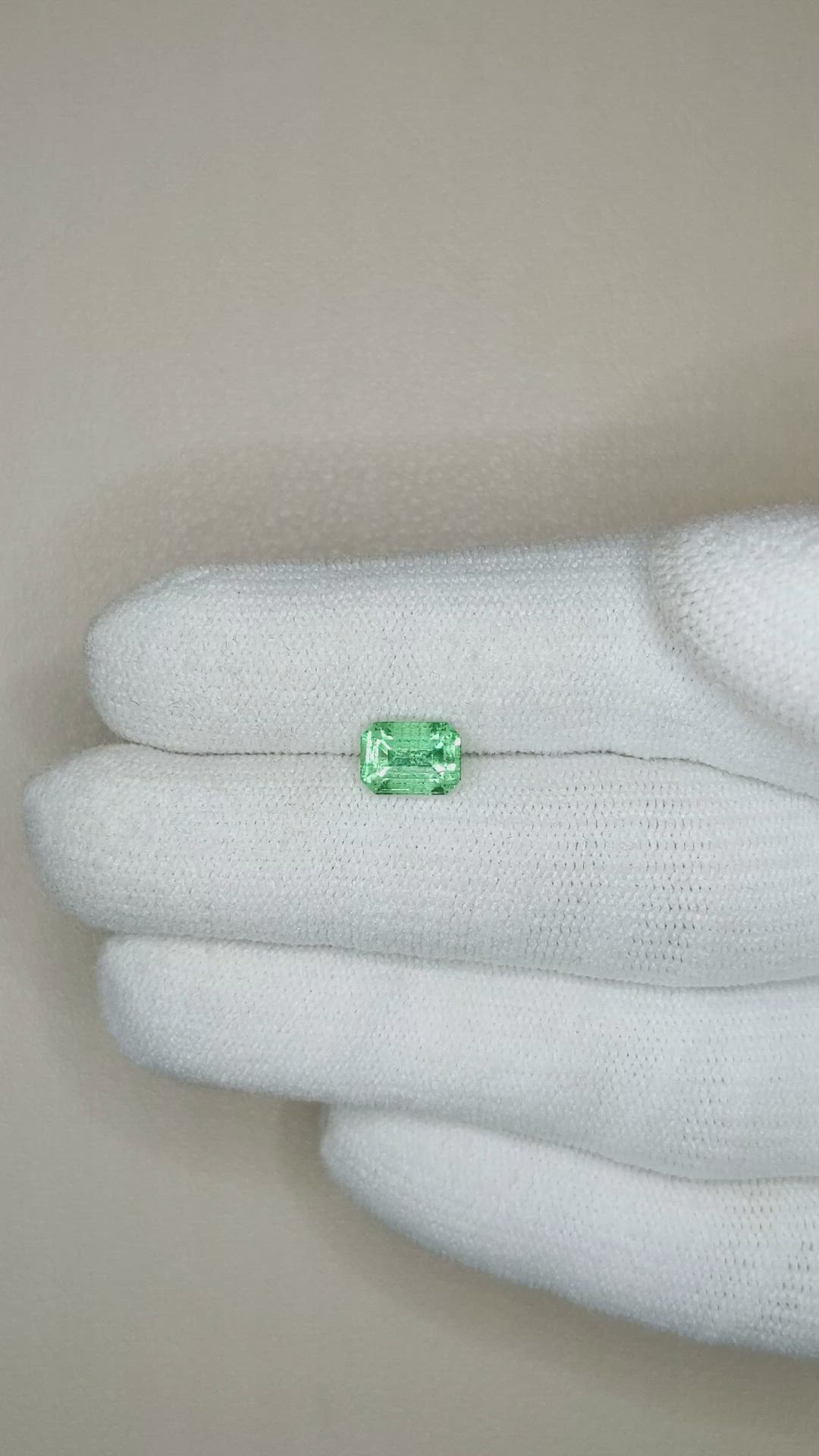 1.18 Ct. Emerald from Russia Size Video
