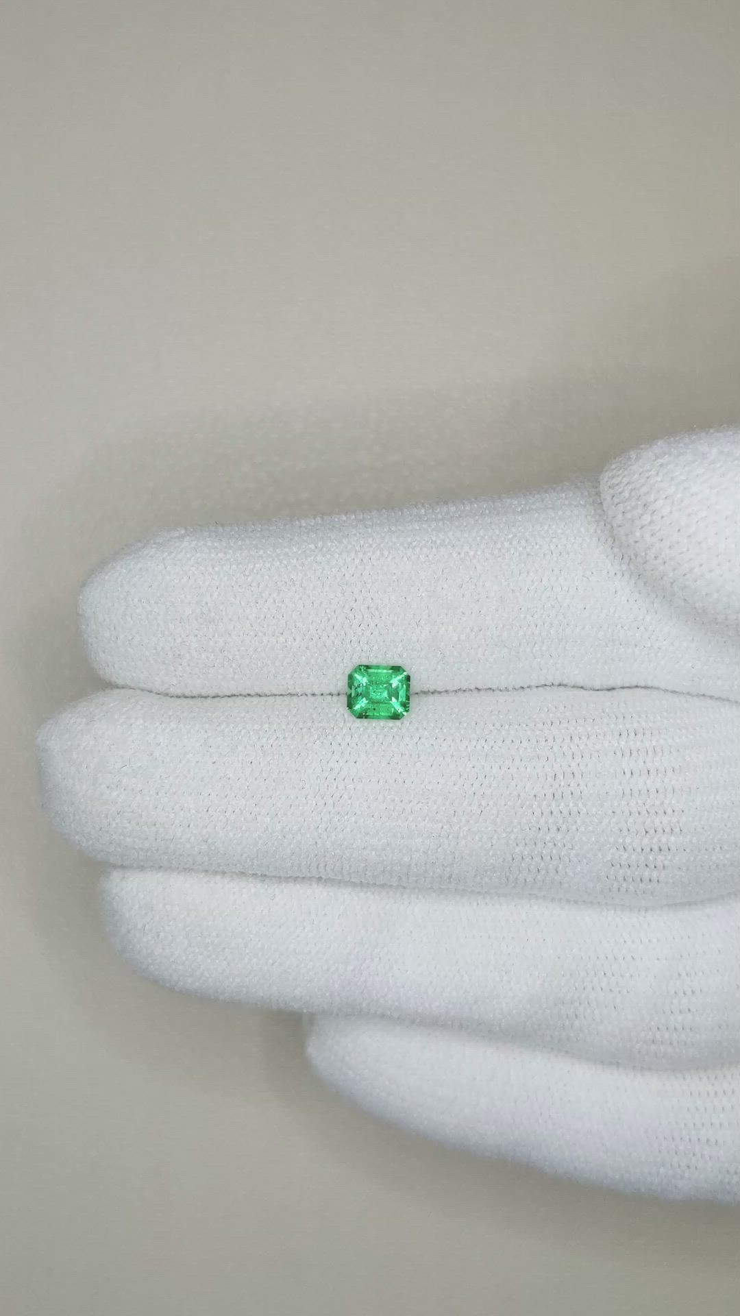 0.37 Ct. Emerald from Russia Size Video