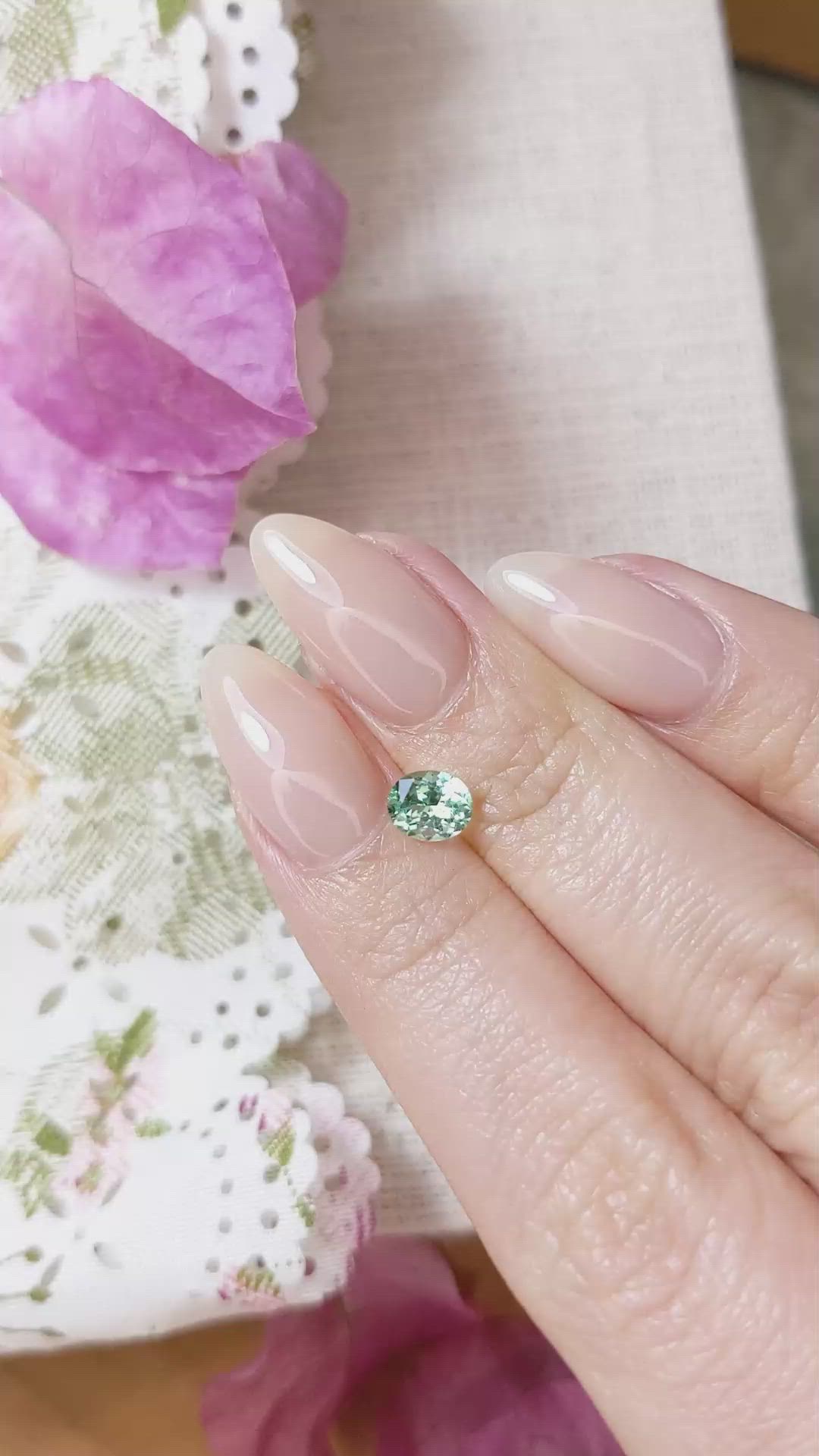 0.53 Ct. Emerald from Russia Size Video