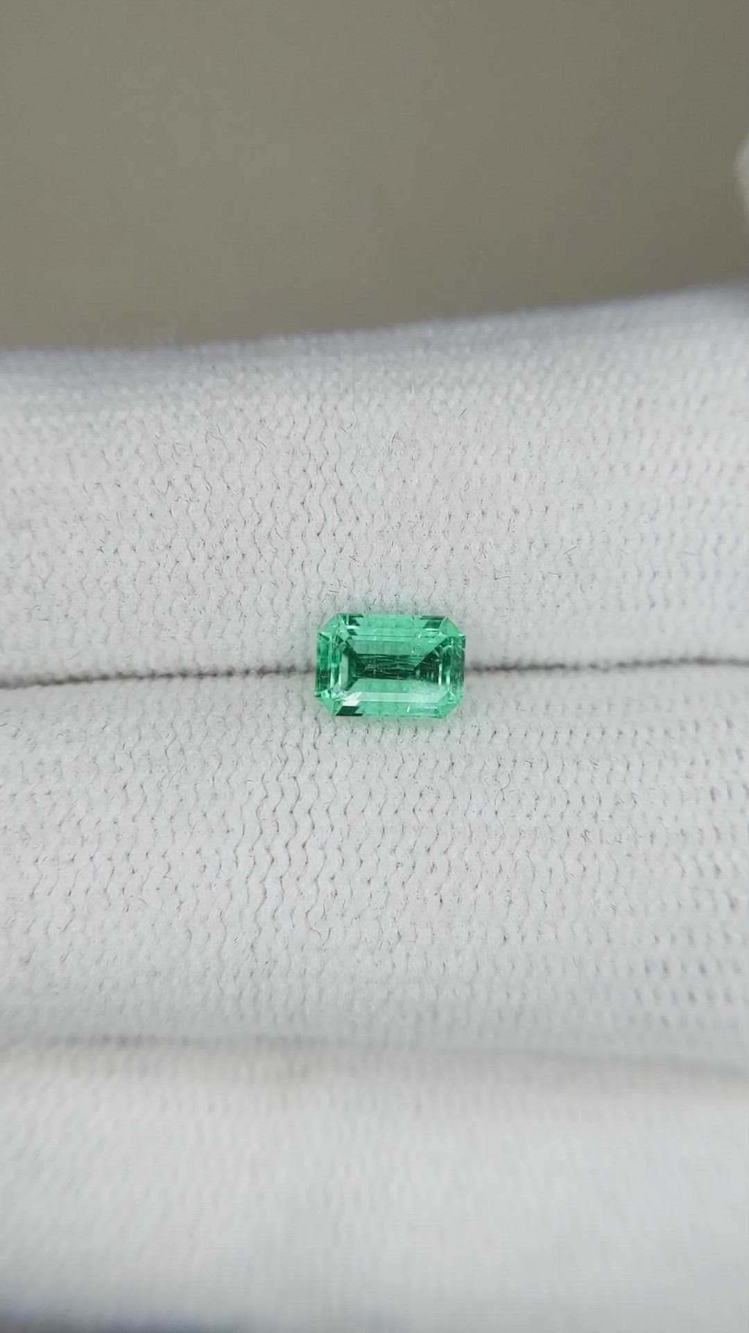 0.57 Ct. Emerald from Russia Size Video