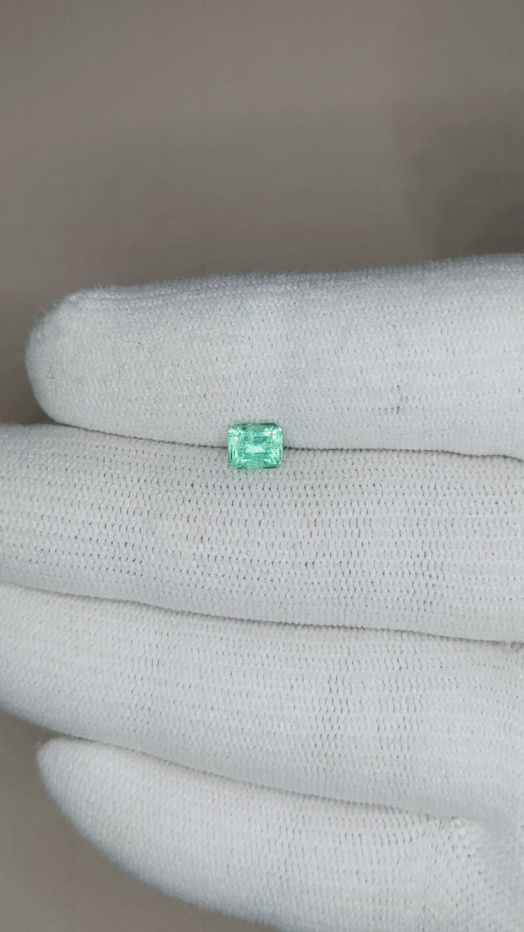 0.50 Ct. Emerald from Russia Size Video