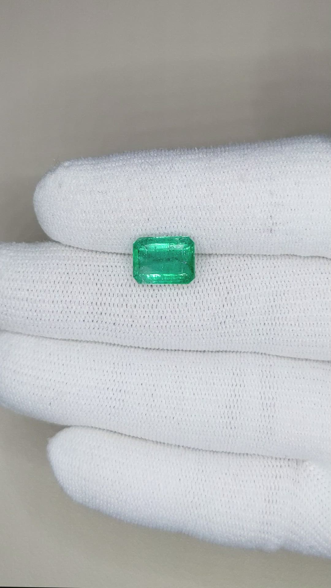3.47 Ct. Emerald from Zambia Size Video
