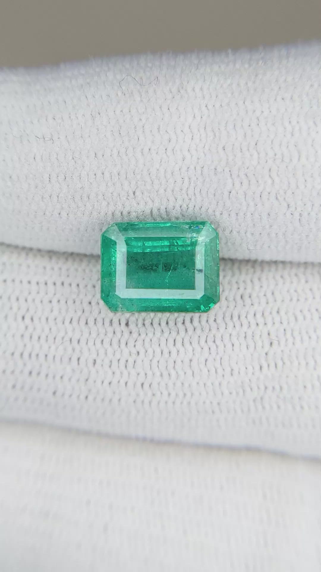 3.47 Ct. Emerald from Zambia Size Video