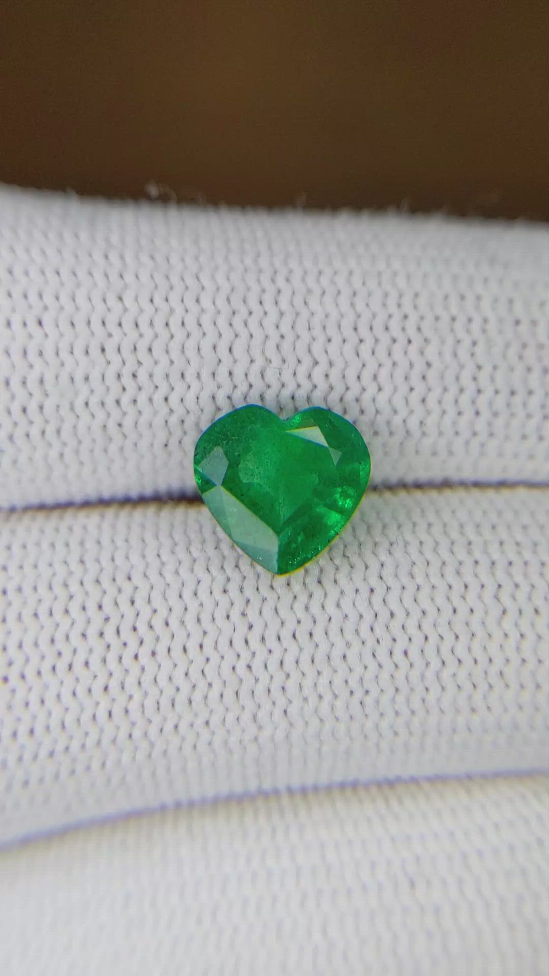 2.00 Ct. Emerald from Zambia Size Video