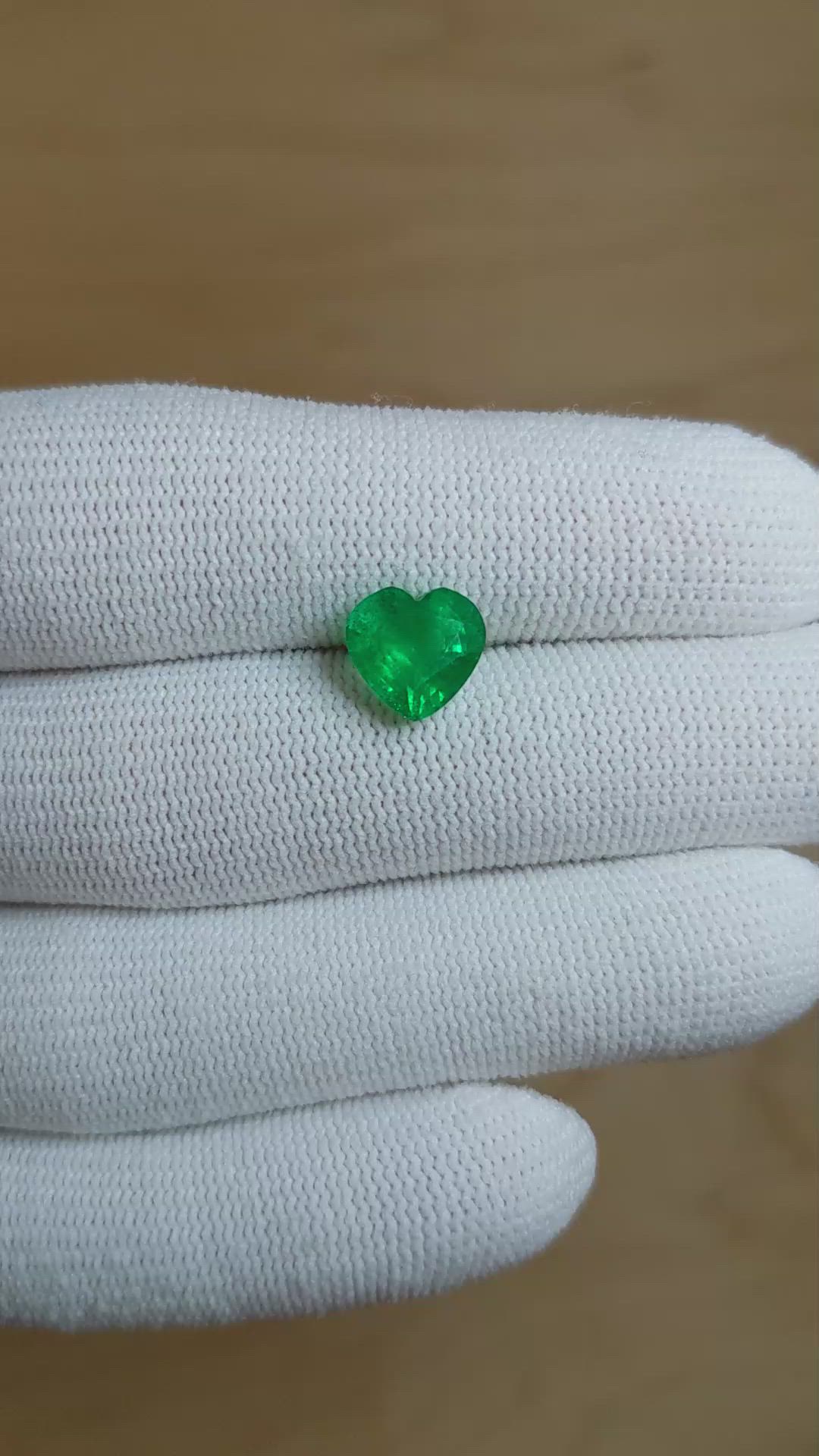 2.00 Ct. Emerald from Zambia Size Video