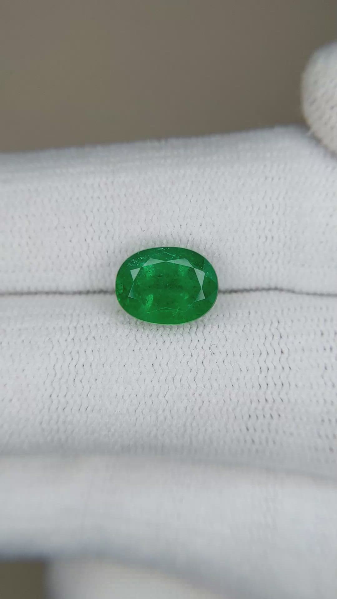 1.89 Ct. Emerald from Zambia Size Video