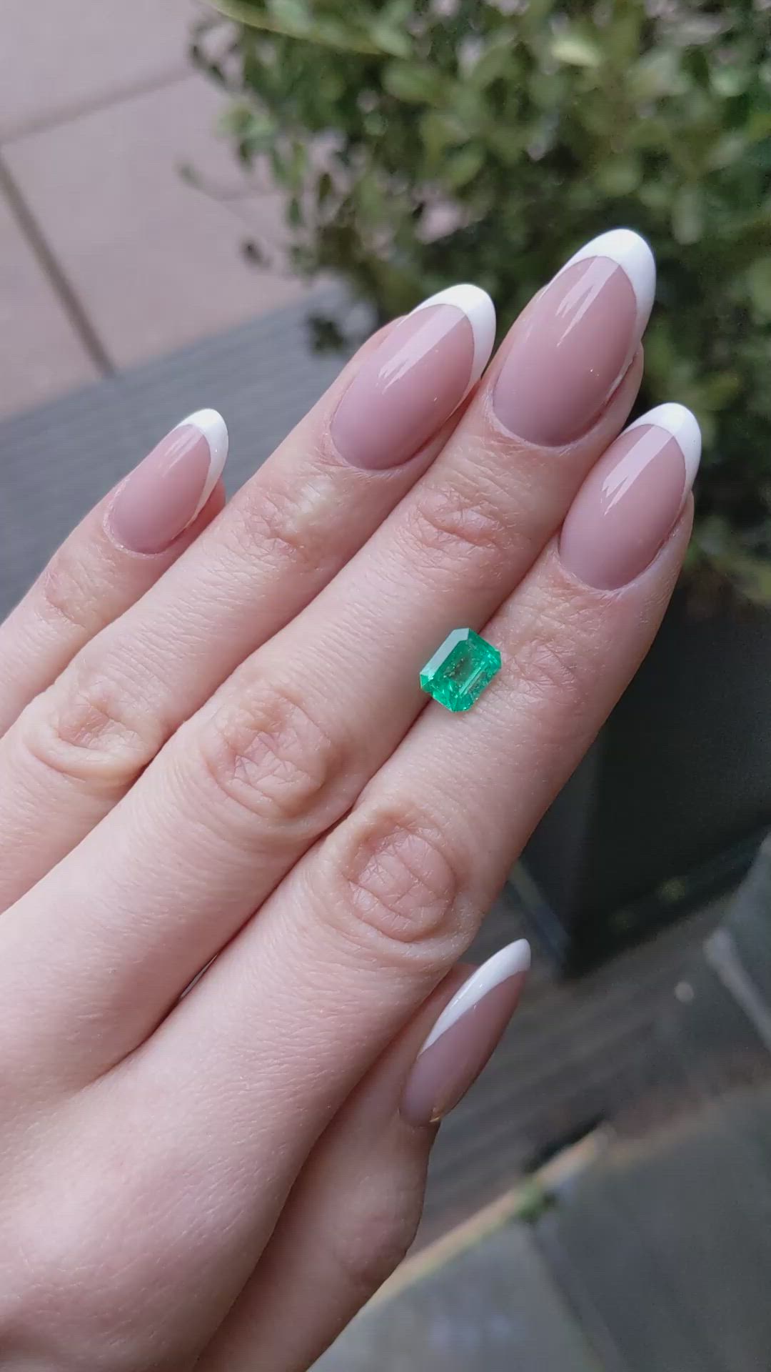 1.49 Ct. Emerald from Colombia Size Video