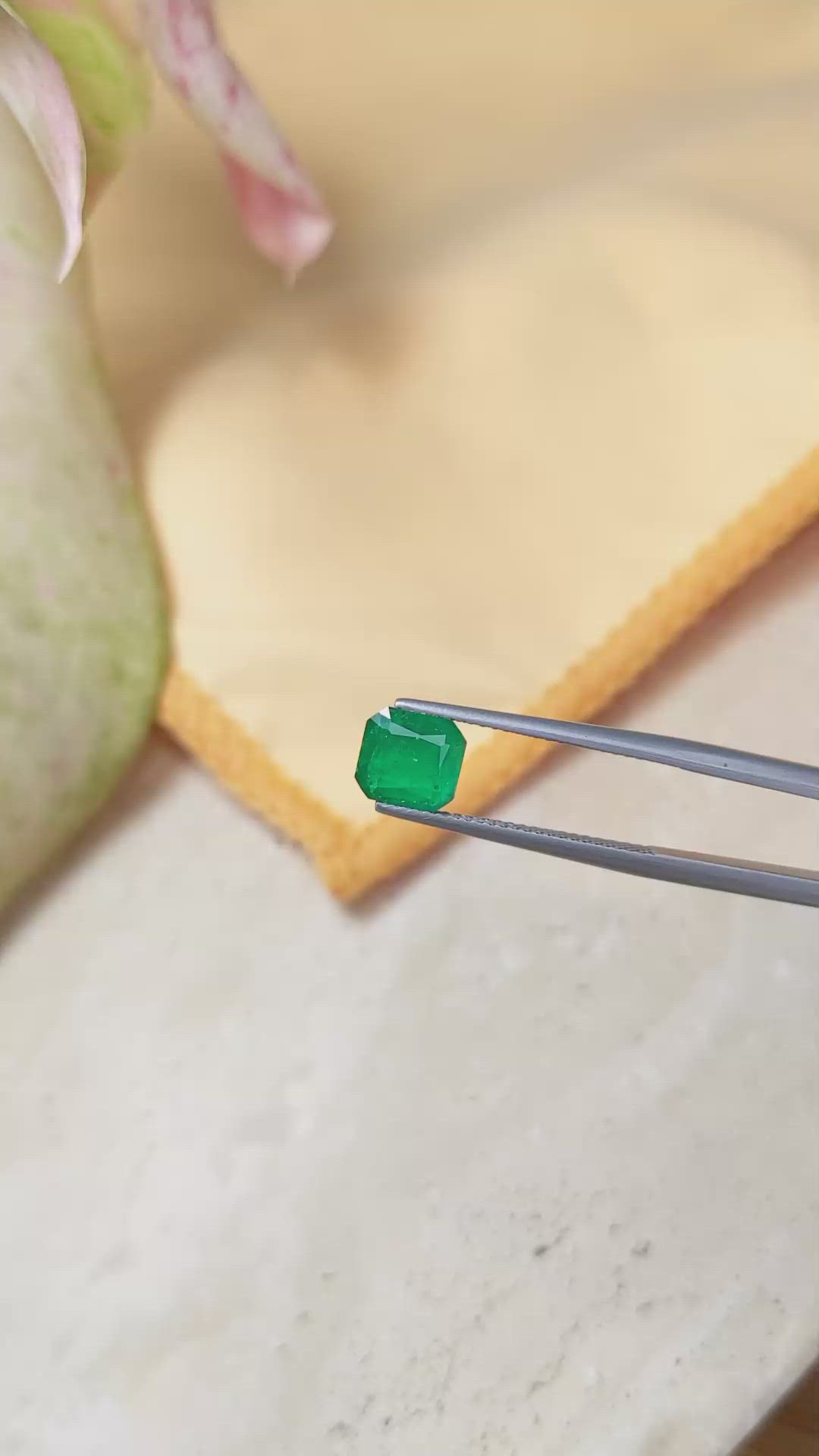 1.47 Ct. Emerald from Colombia Size Video