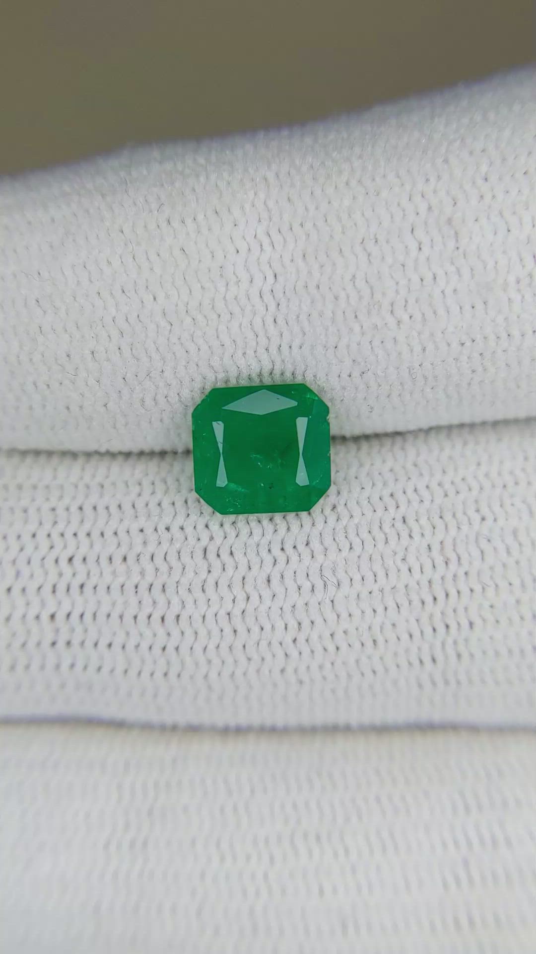 1.47 Ct. Emerald from Colombia Size Video
