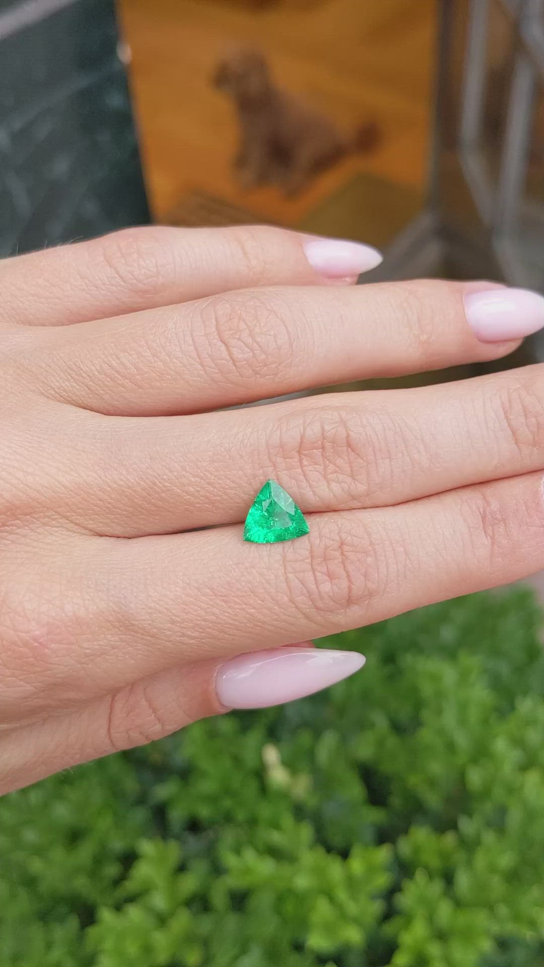 1.16 Ct. Emerald from Colombia Size Video