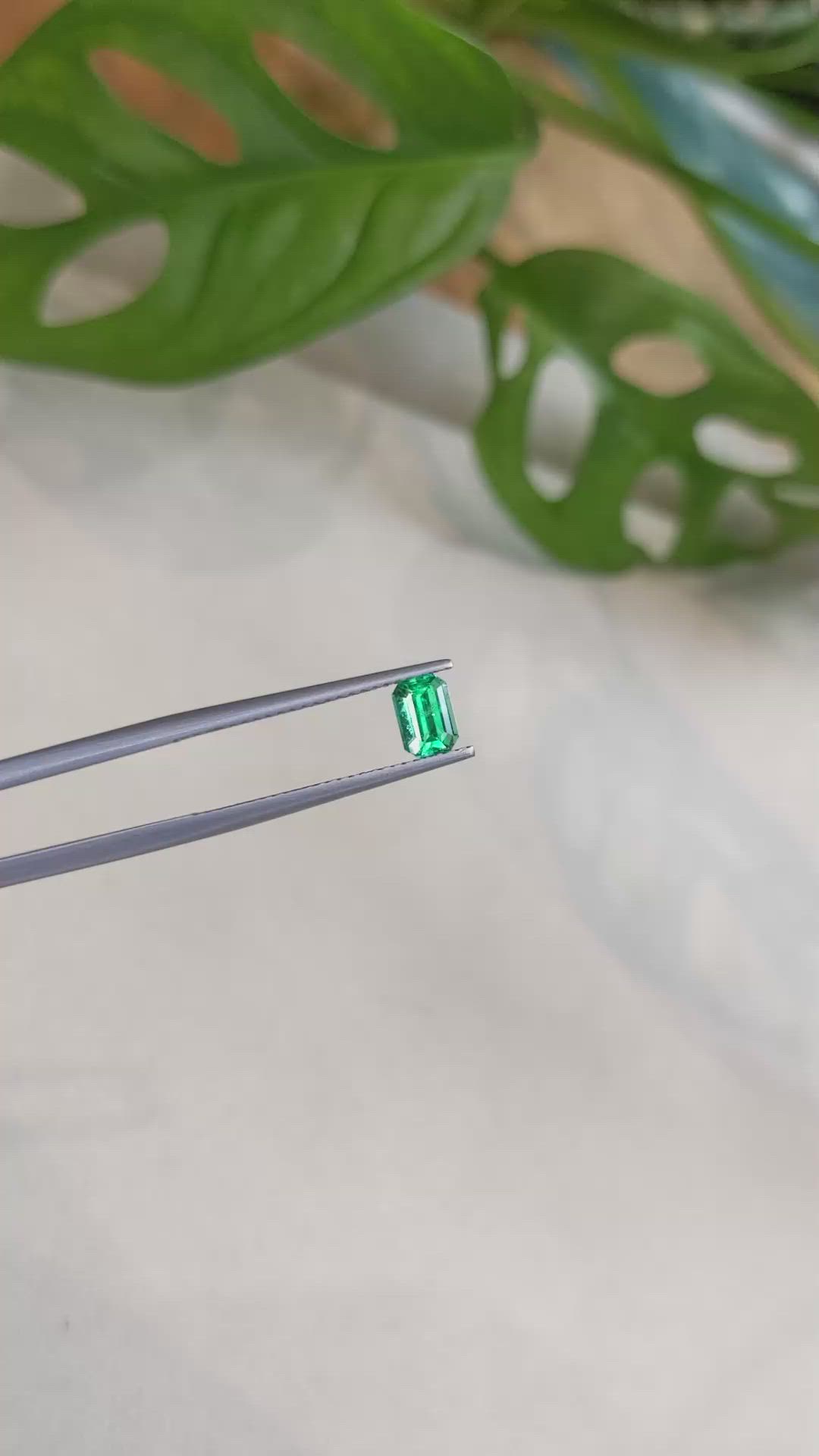 0.55 Ct. Emerald from Russia Size Video